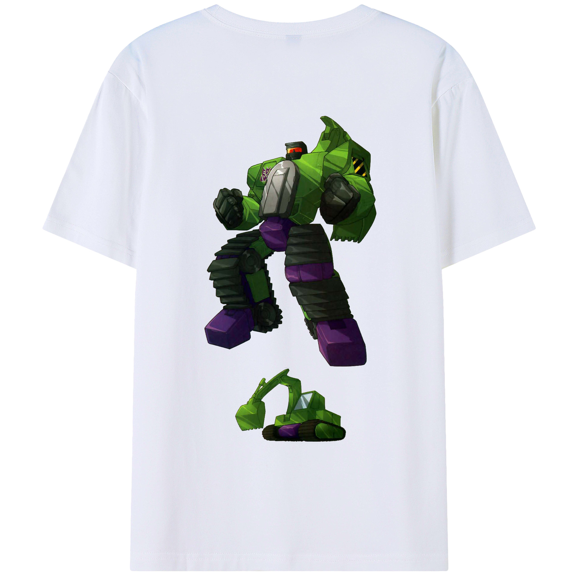 （画像用）  綿100％ メンズ半袖Tシャツ（バックプリント） 通気性