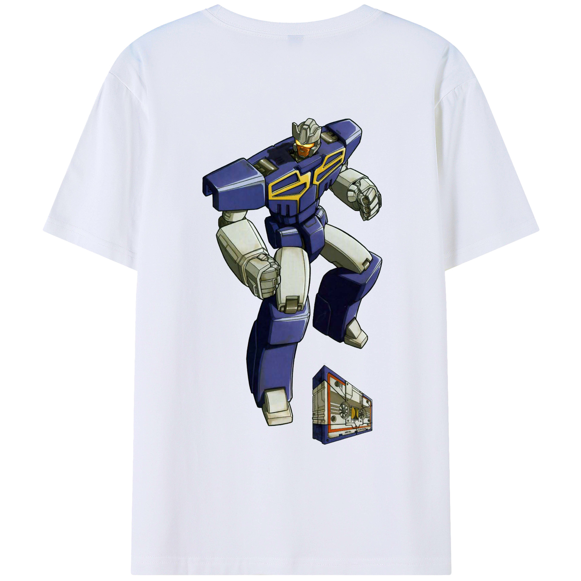（画像用）  綿100％ メンズ半袖Tシャツ（バックプリント） 通気性