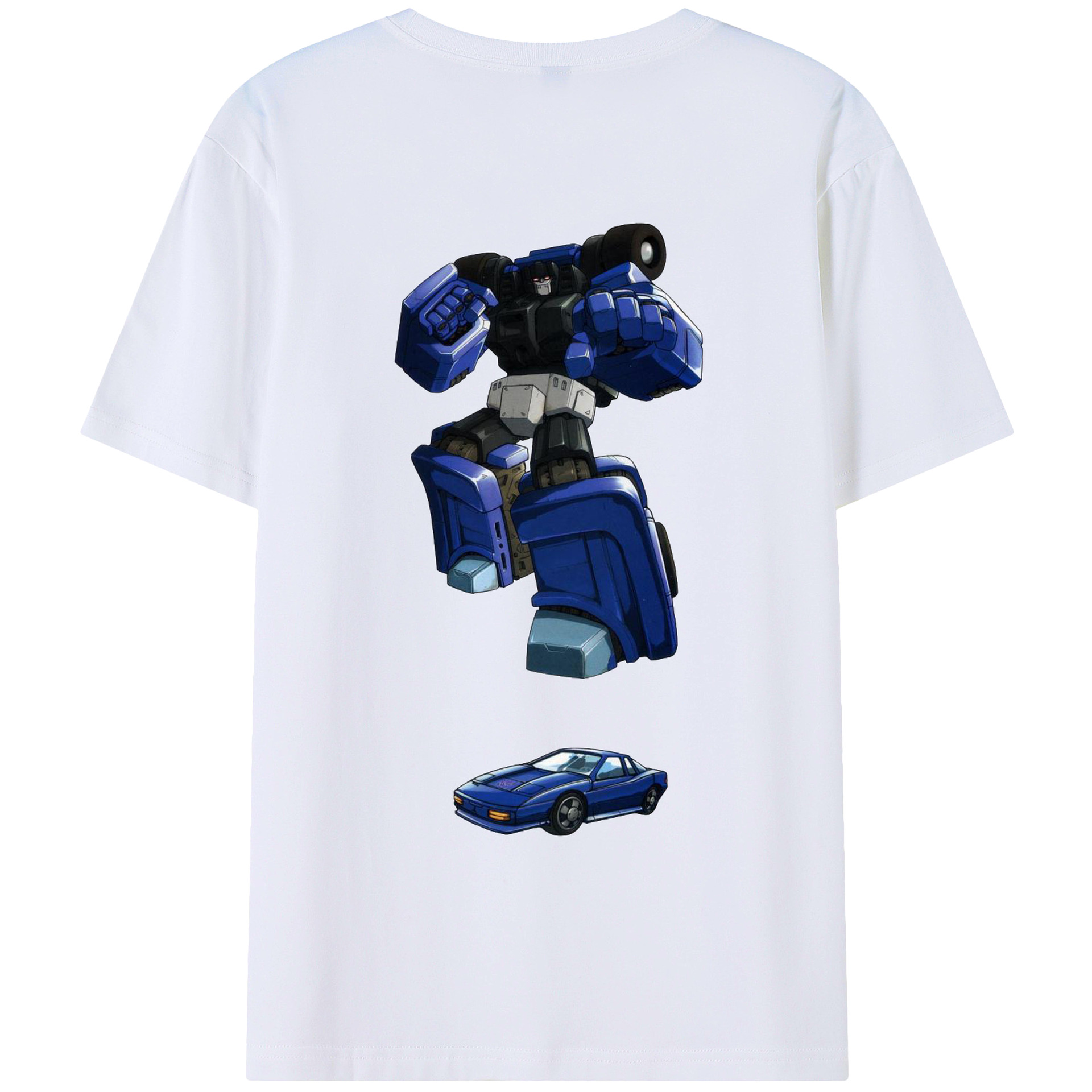（画像用）  綿100％ メンズ半袖Tシャツ（バックプリント） 通気性