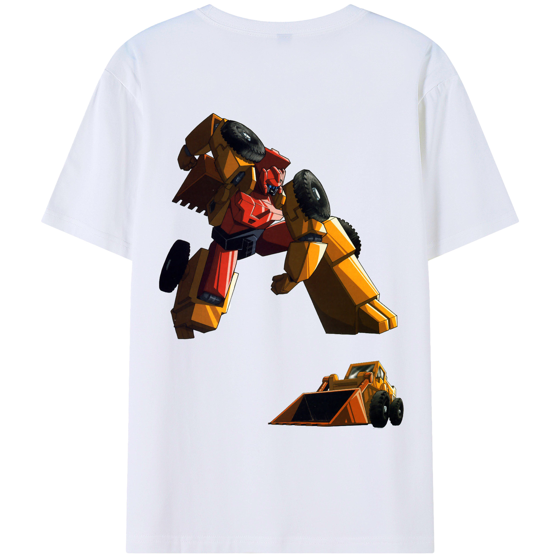 （画像用）  綿100％ メンズ半袖Tシャツ（バックプリント） 通気性