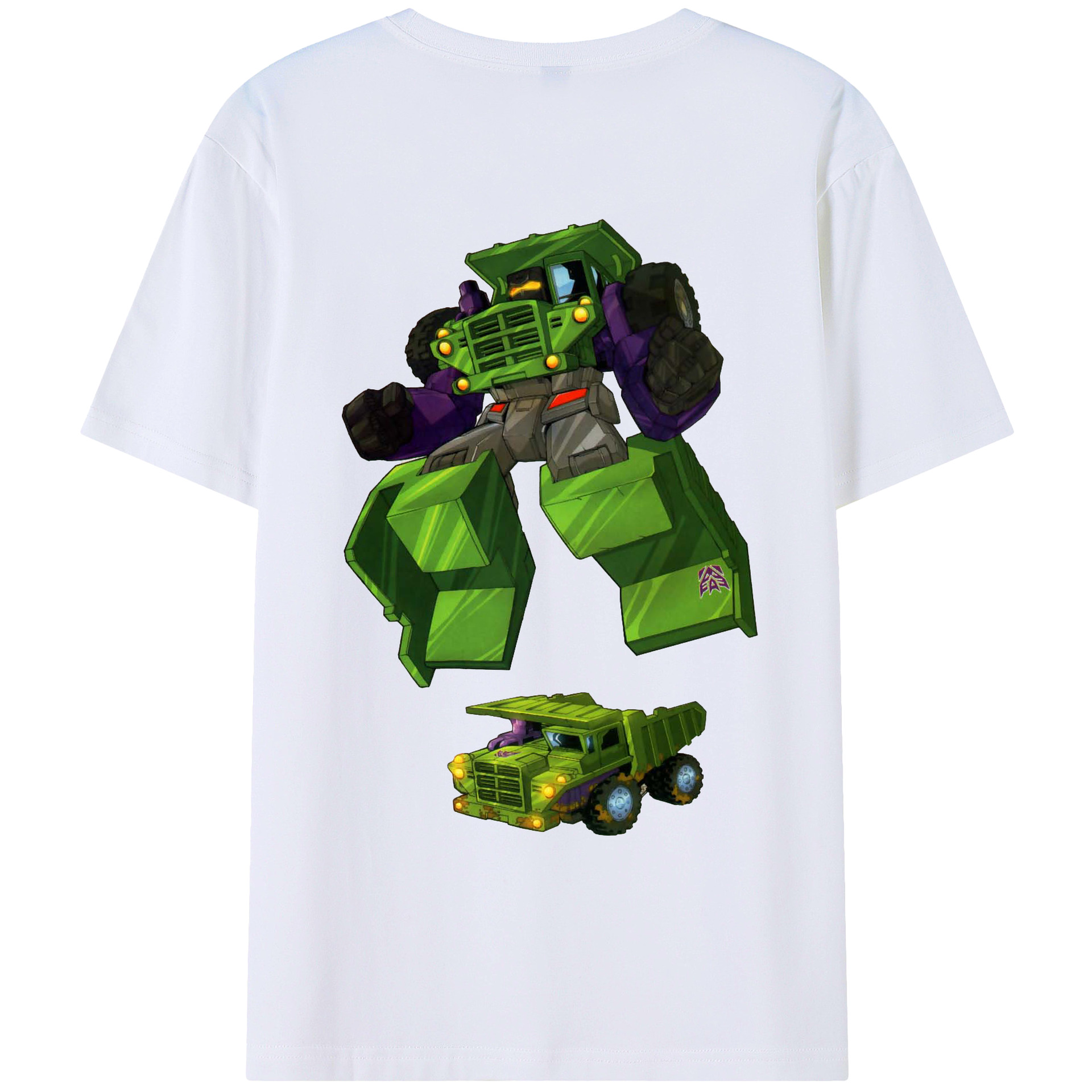（画像用）  綿100％ メンズ半袖Tシャツ（バックプリント） 通気性