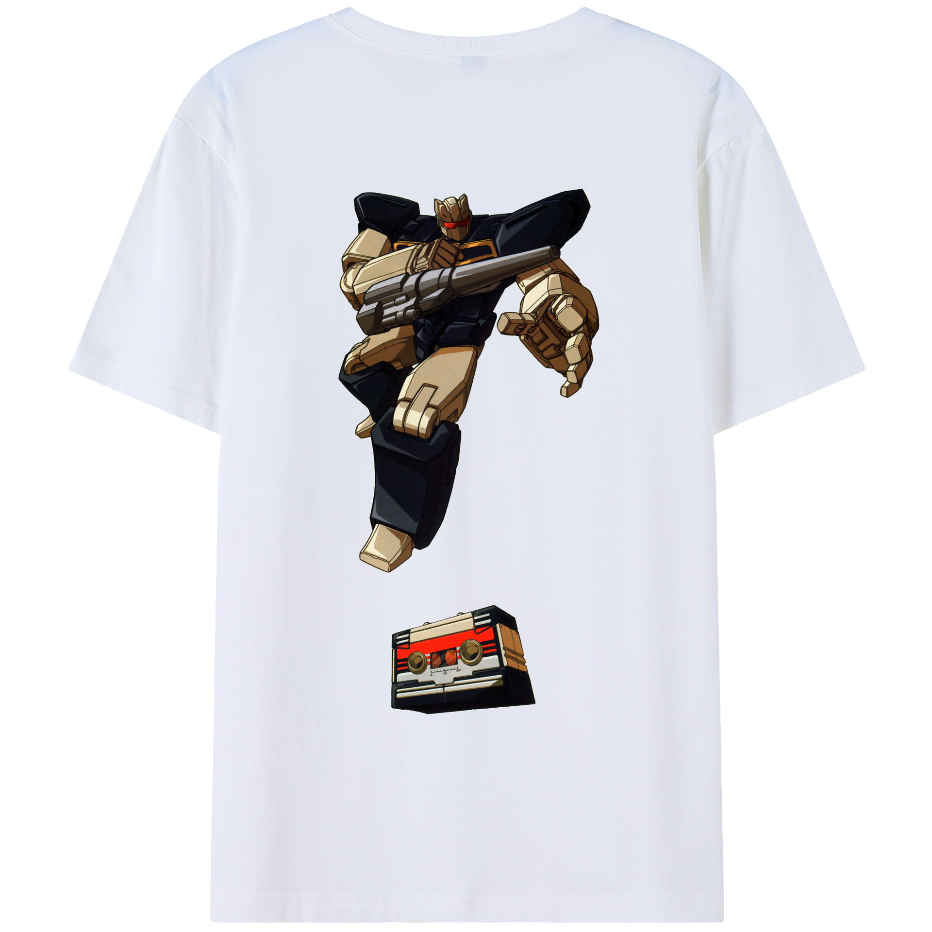 （画像用）  綿100％ メンズ半袖Tシャツ（バックプリント） 通気性