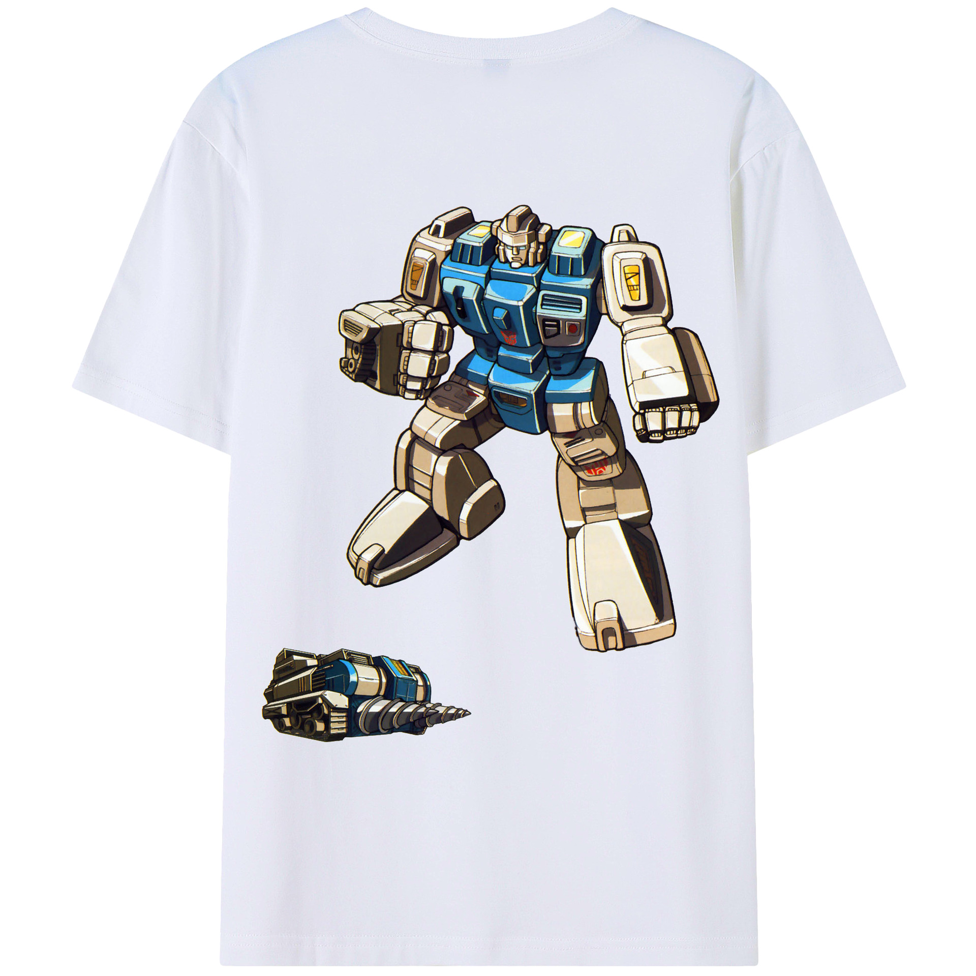 （画像用）  綿100％ メンズ半袖Tシャツ（バックプリント） 通気性