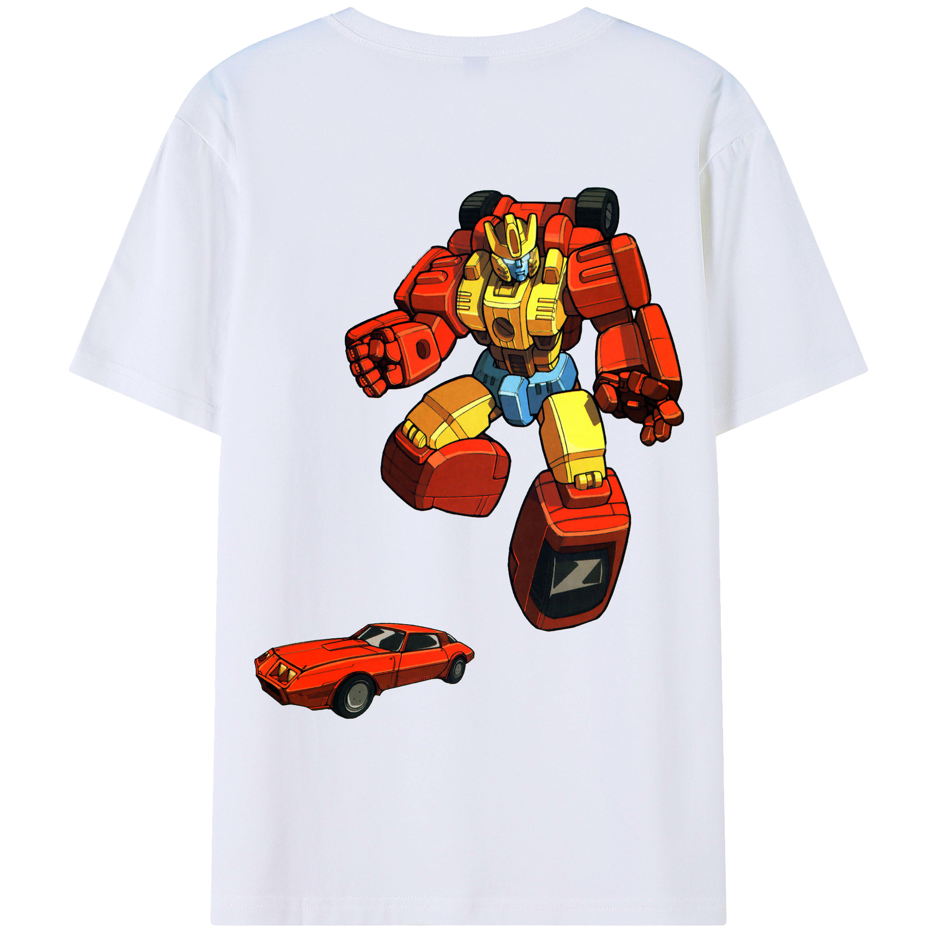 （画像用）  綿100％ メンズ半袖Tシャツ（バックプリント） 通気性