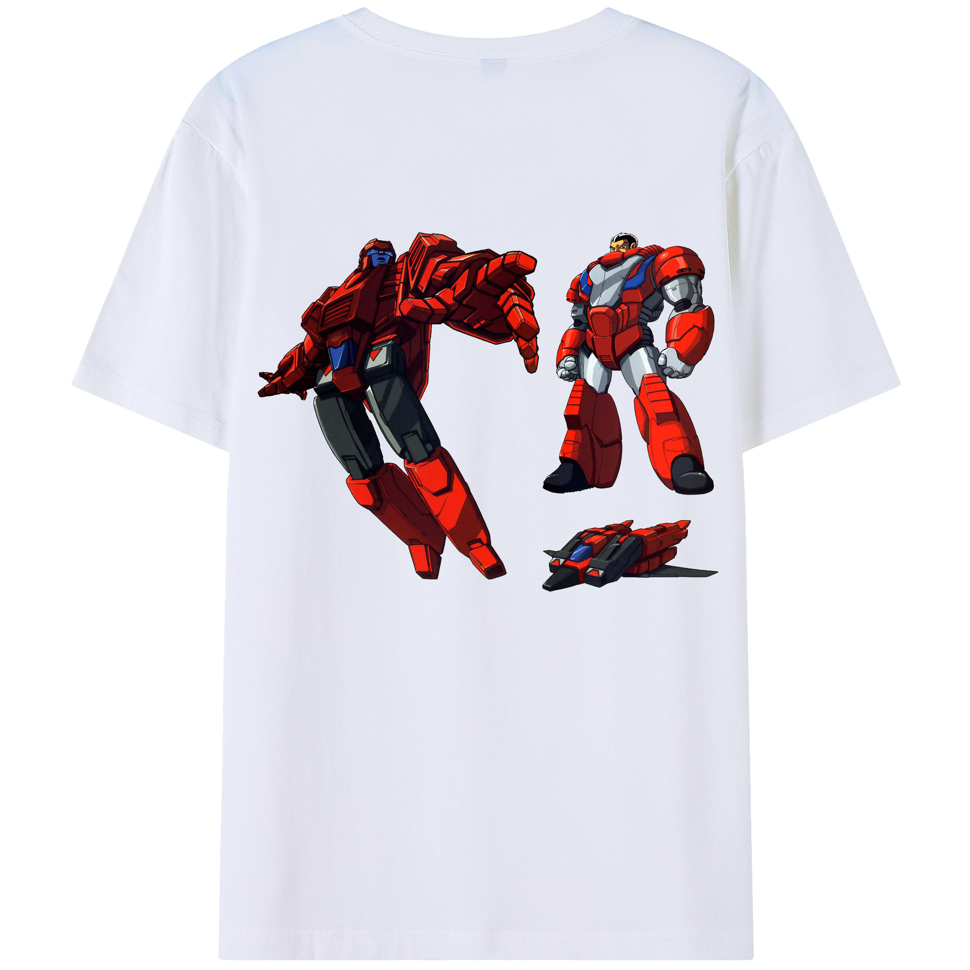 （画像用）  綿100％ メンズ半袖Tシャツ（バックプリント） 通気性