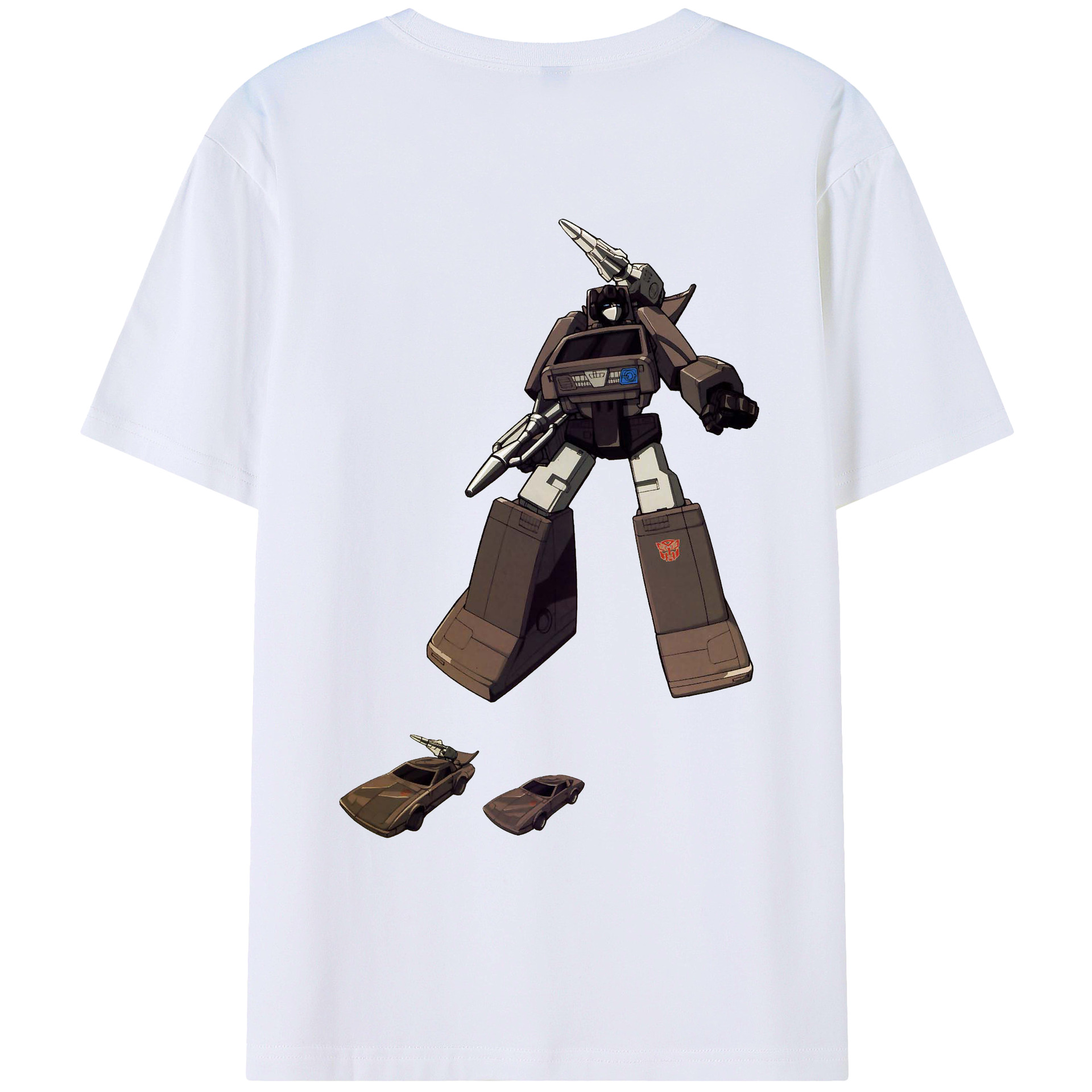 （画像用）  綿100％ メンズ半袖Tシャツ（バックプリント） 通気性