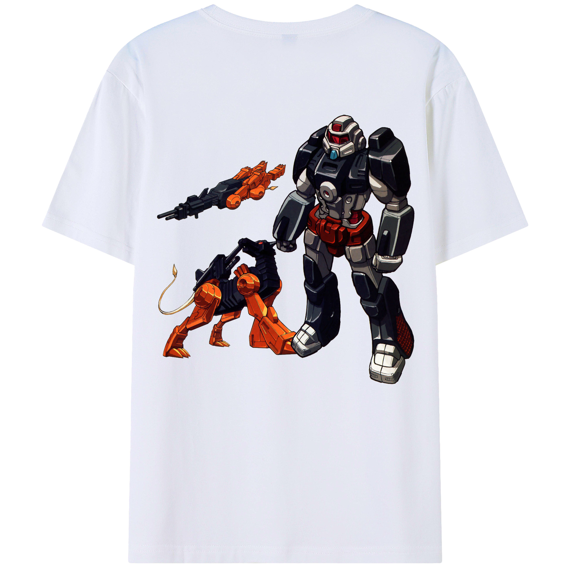（画像用）  綿100％ メンズ半袖Tシャツ（バックプリント） 通気性