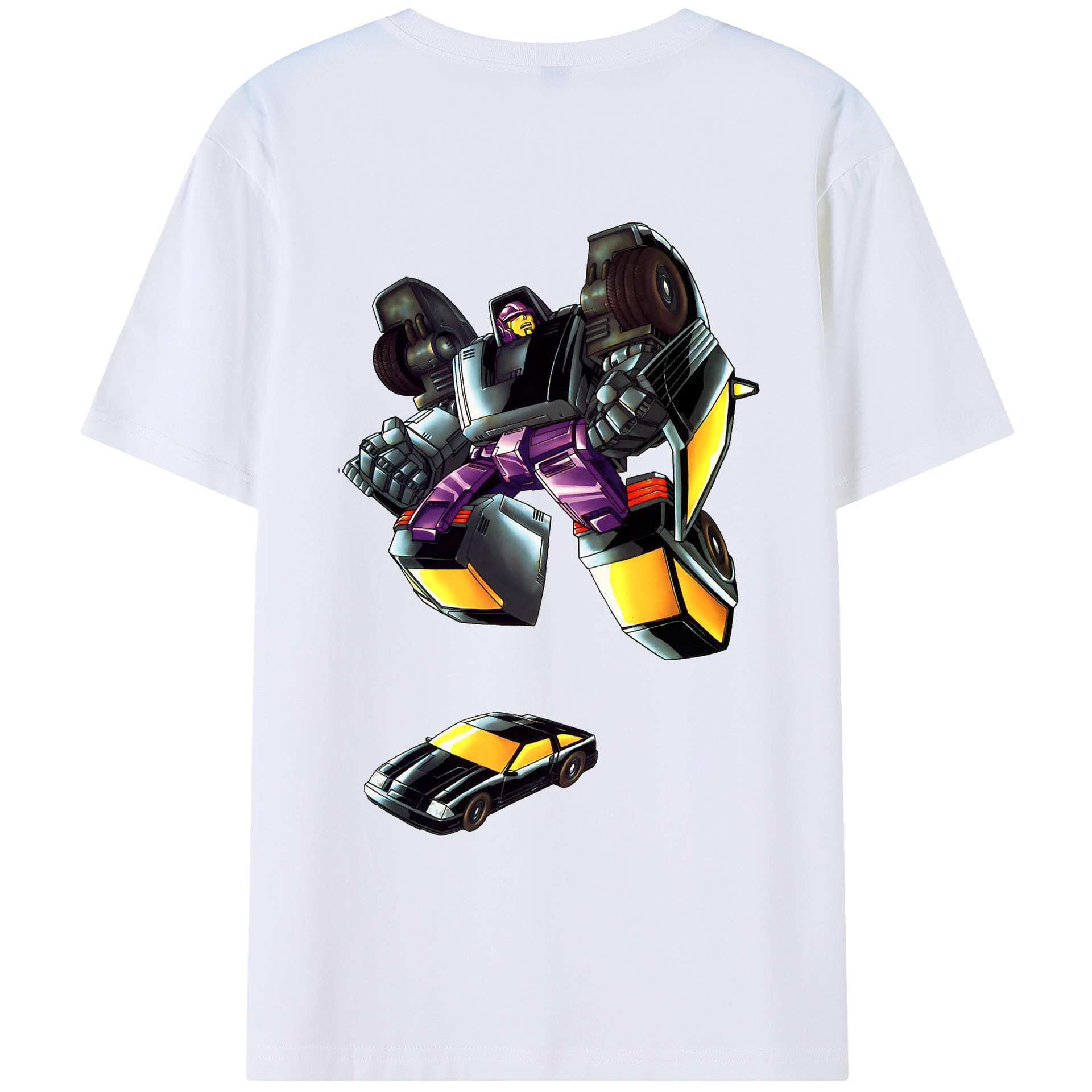 （画像用）  綿100％ メンズ半袖Tシャツ（バックプリント） 通気性