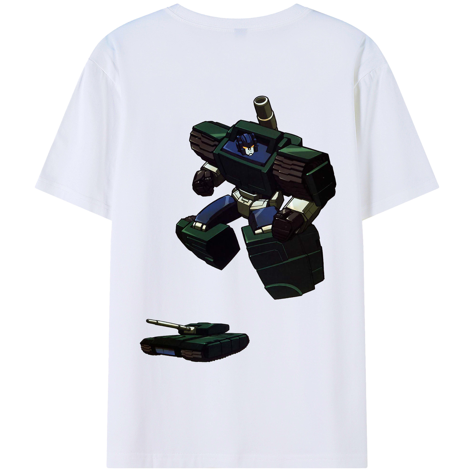 （画像用）  綿100％ メンズ半袖Tシャツ（バックプリント） 通気性