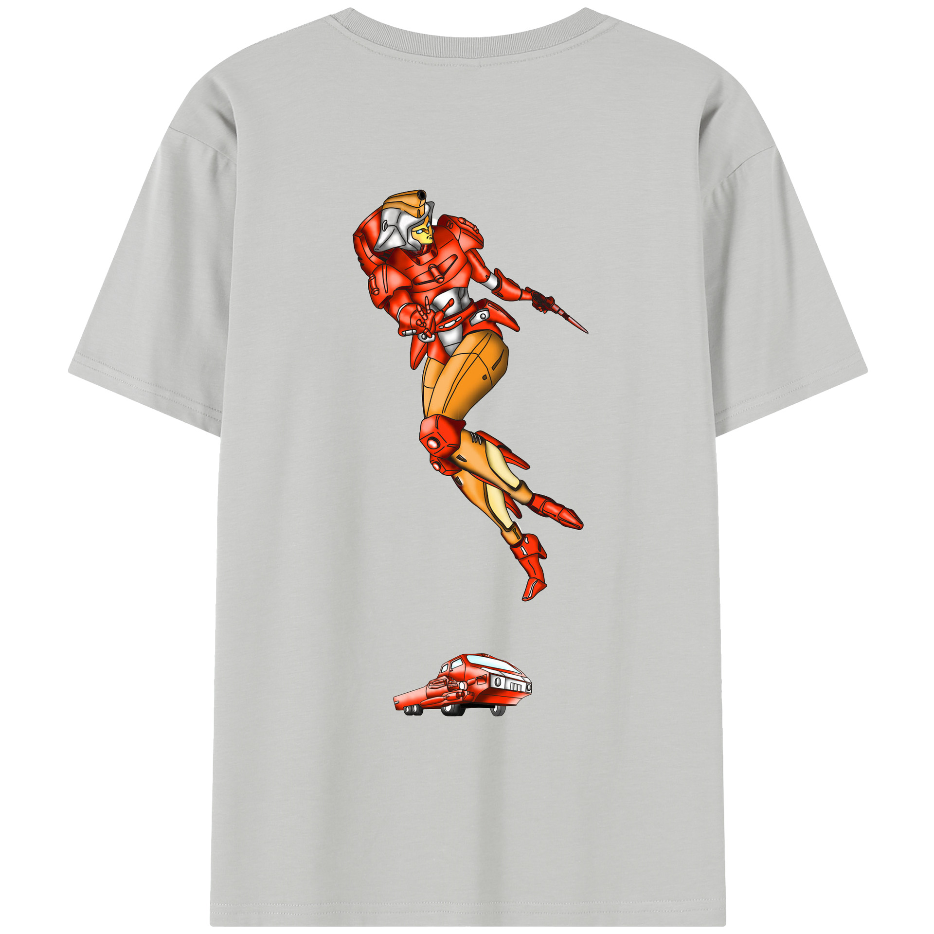 （画像用）  レディース半袖Tシャツ(バックプリント)