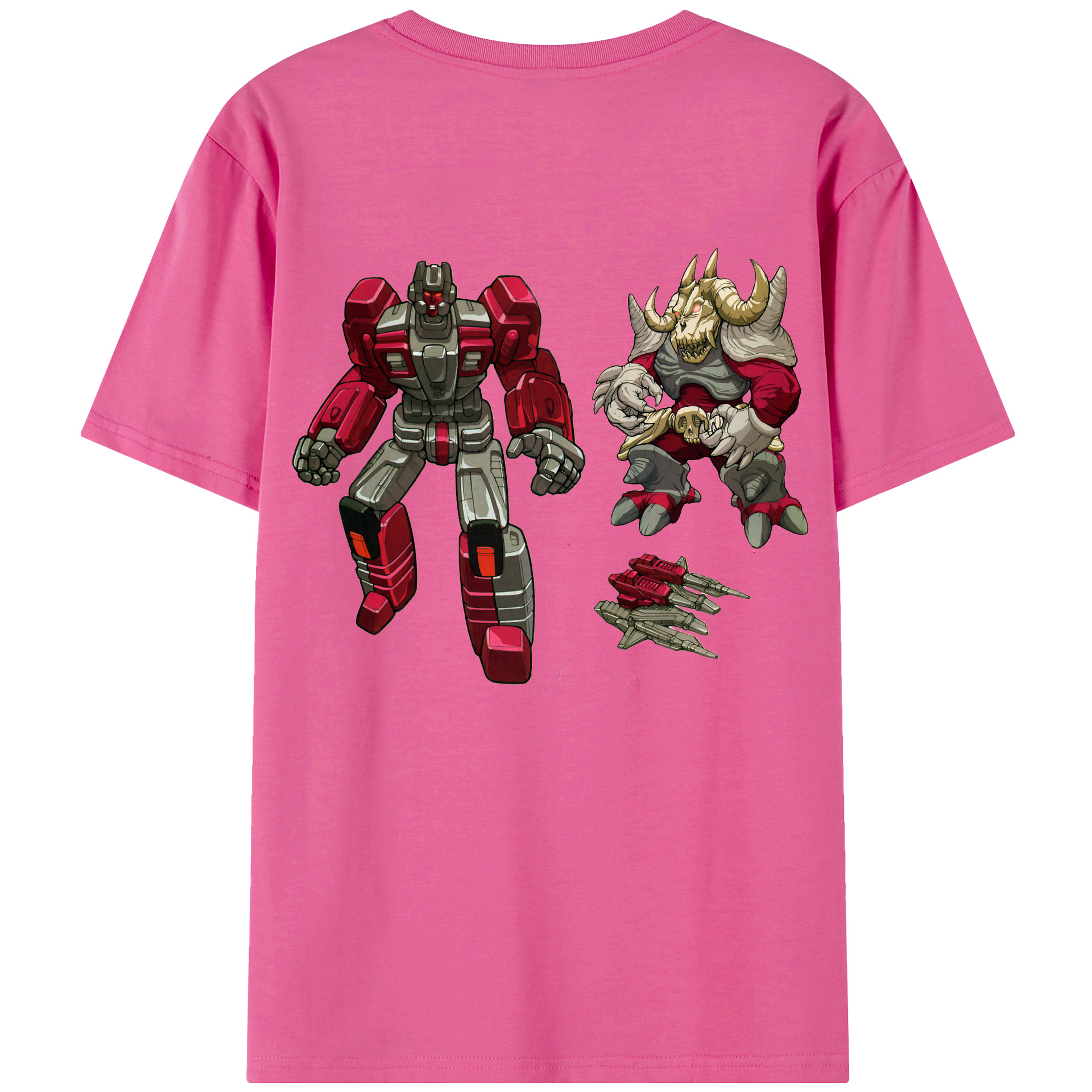（画像用）  レディース半袖Tシャツ(バックプリント)