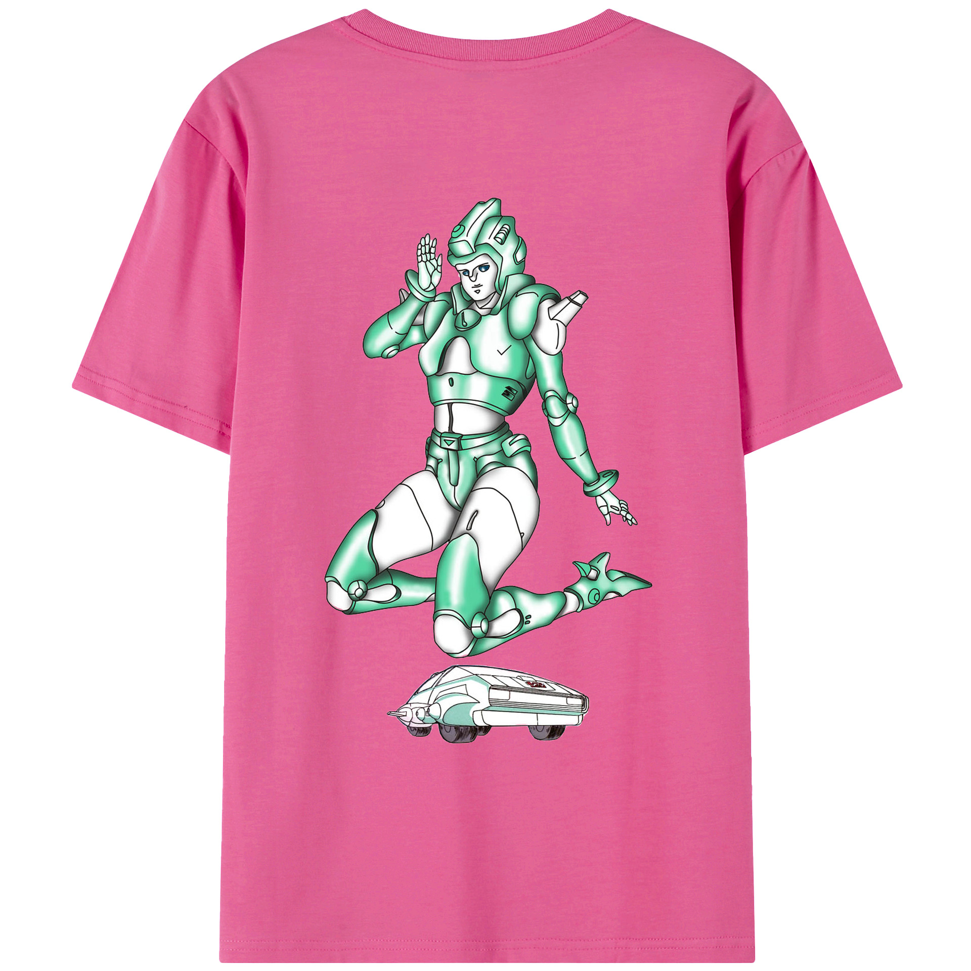 （画像用）  レディース半袖Tシャツ(バックプリント)