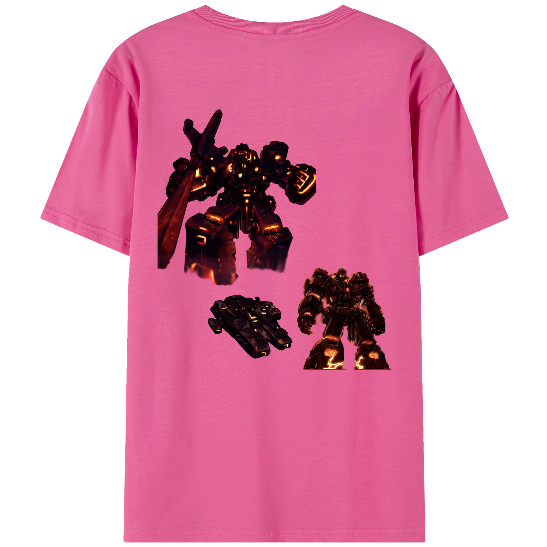 レディース半袖Tシャツ(バックプリント)