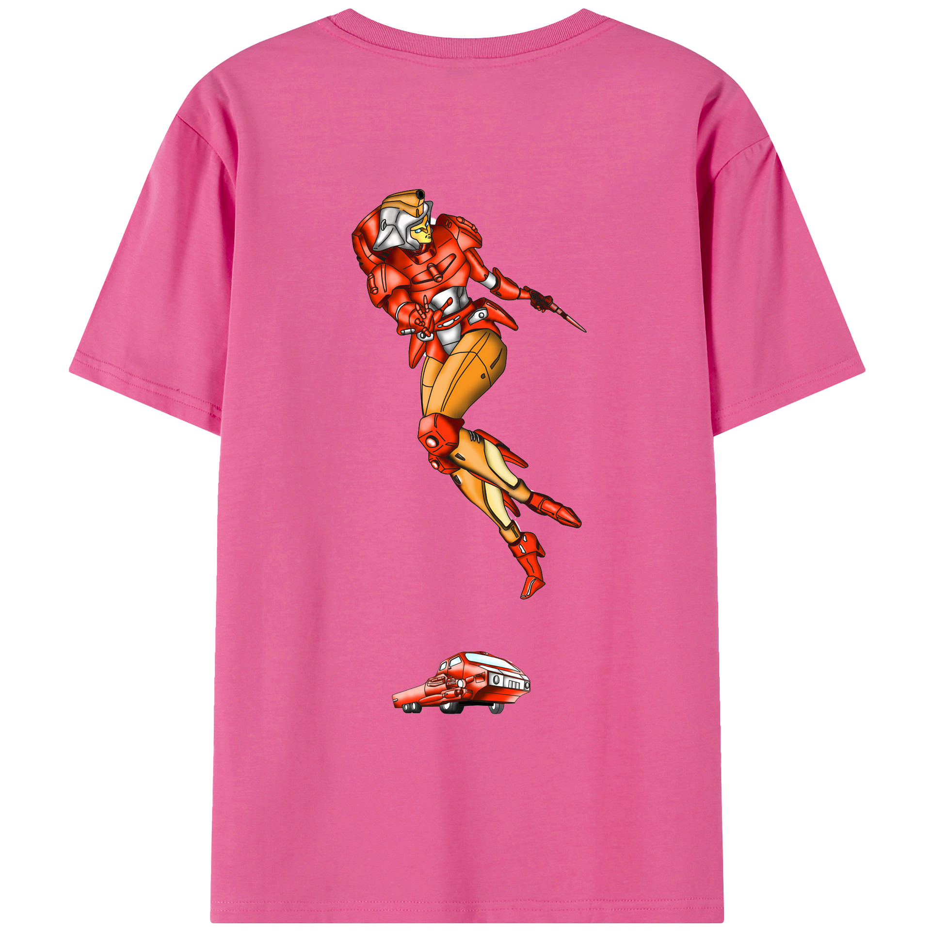 （画像用）  レディース半袖Tシャツ(バックプリント)