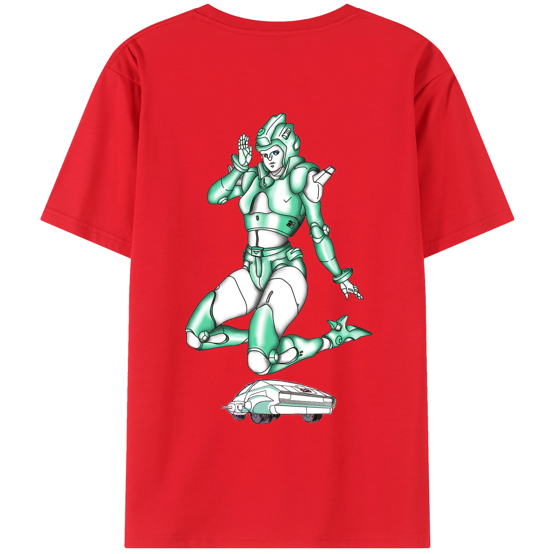 （画像用）  レディース半袖Tシャツ(バックプリント)