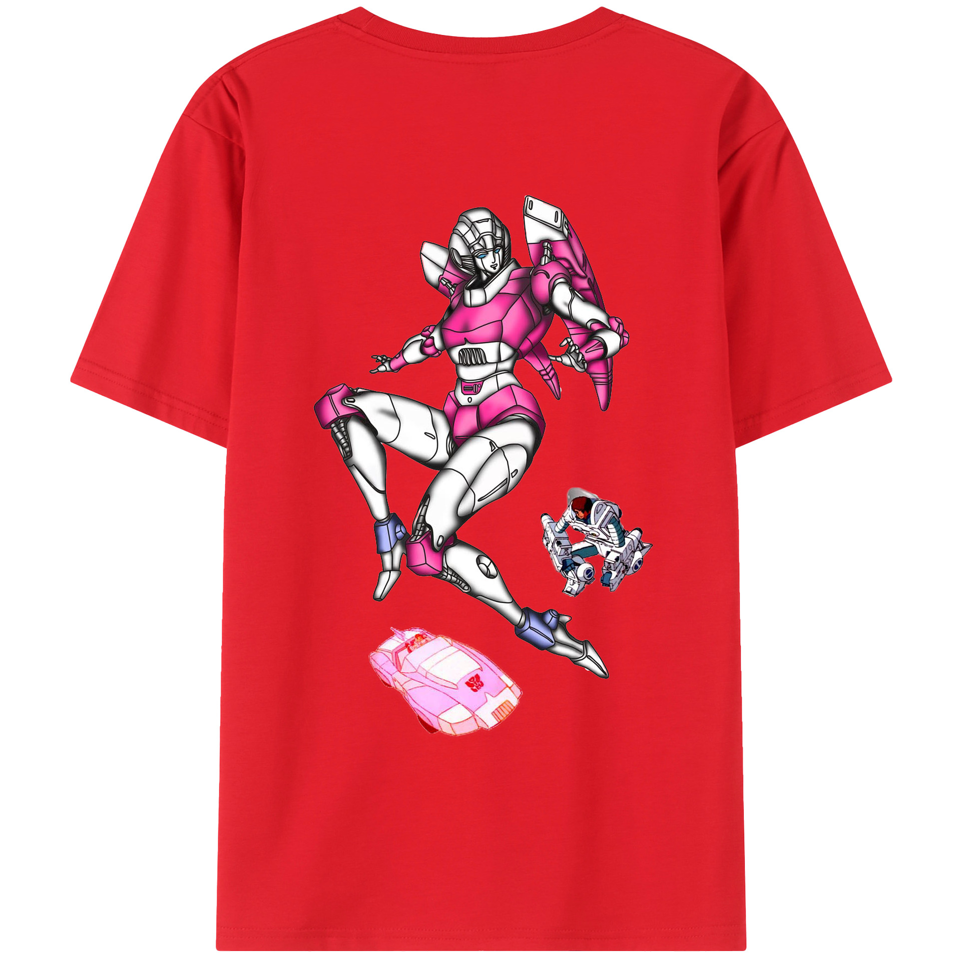（画像用）  レディース半袖Tシャツ(バックプリント)