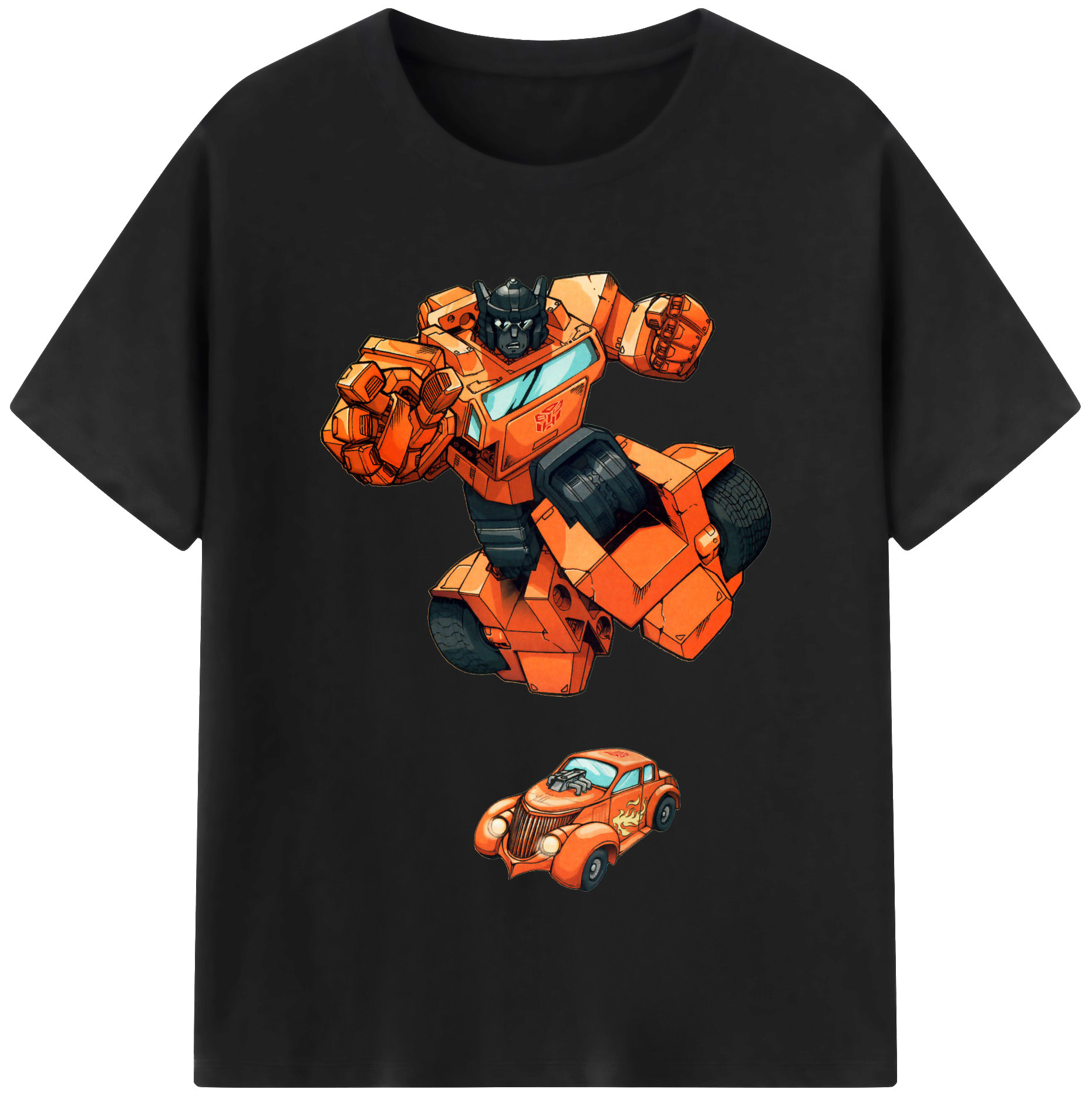 （画像用）  レディースカジュアルプリントTシャツ（綿100％）
