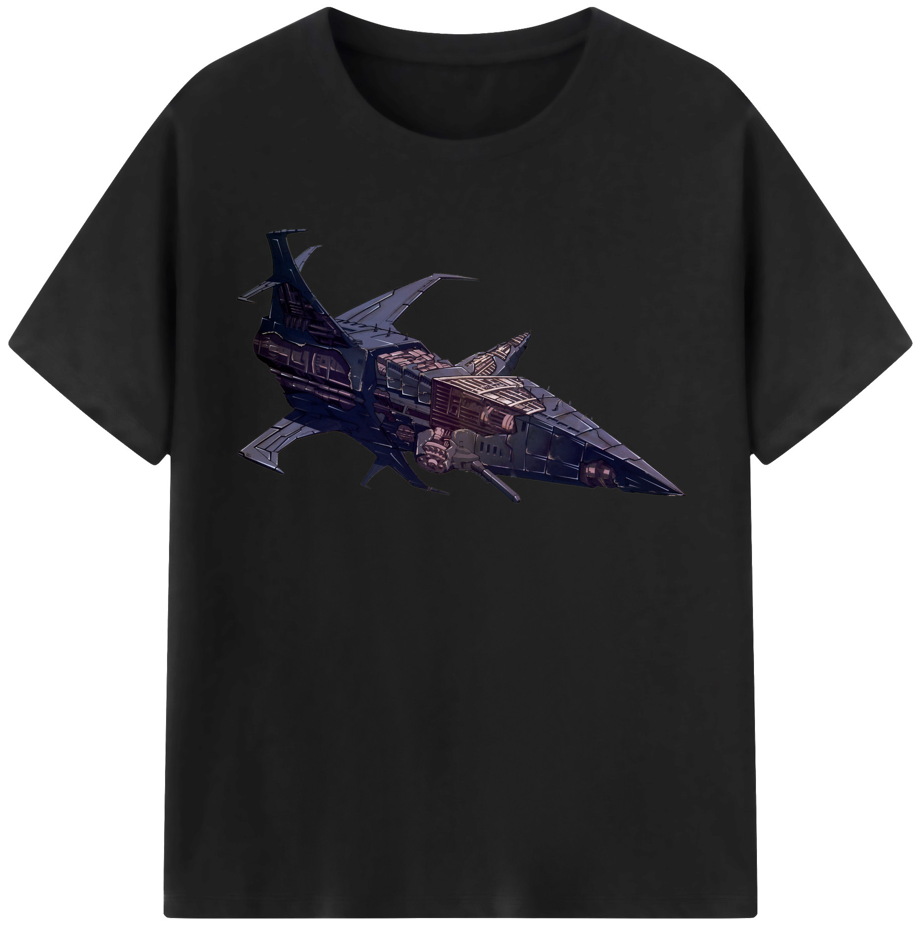 （画像用）  レディースカジュアルプリントTシャツ（綿100％）