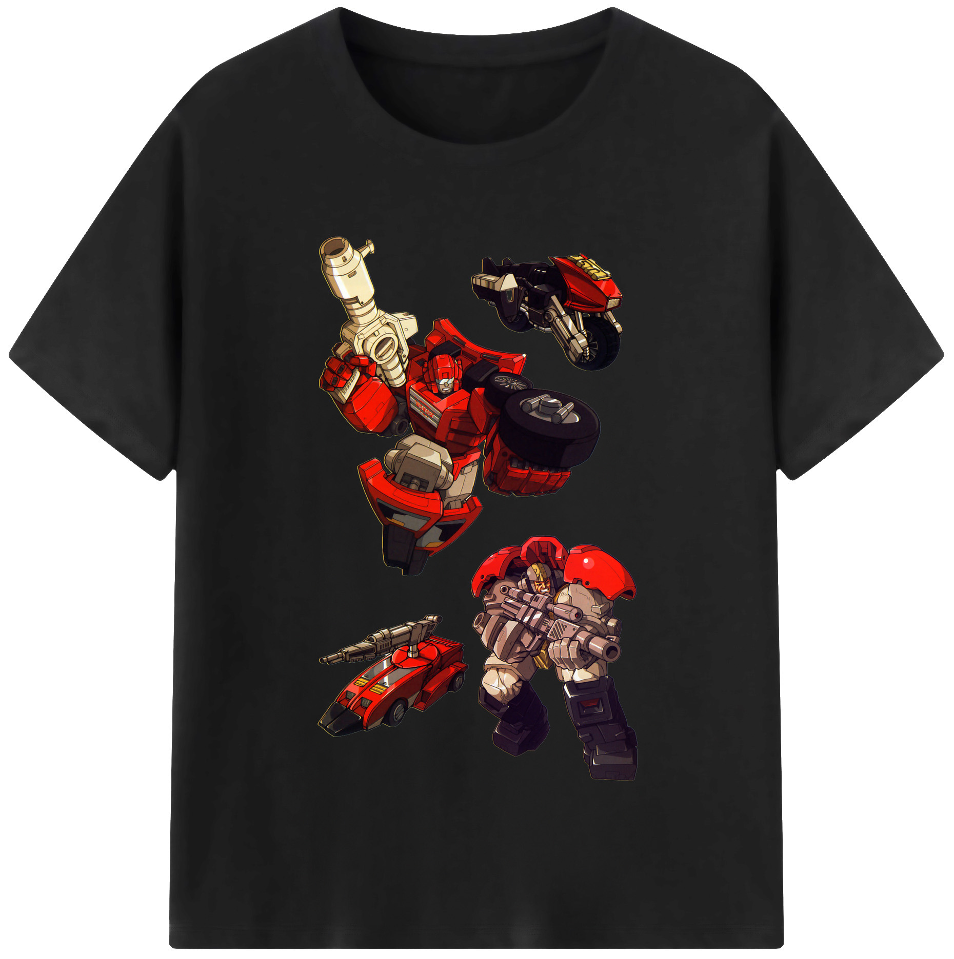 （画像用）  レディースカジュアルプリントTシャツ（綿100％）