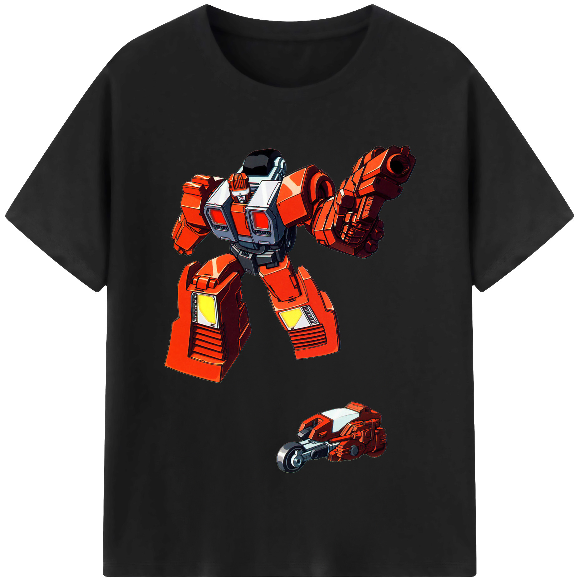 （画像用）  レディースカジュアルプリントTシャツ（綿100％）