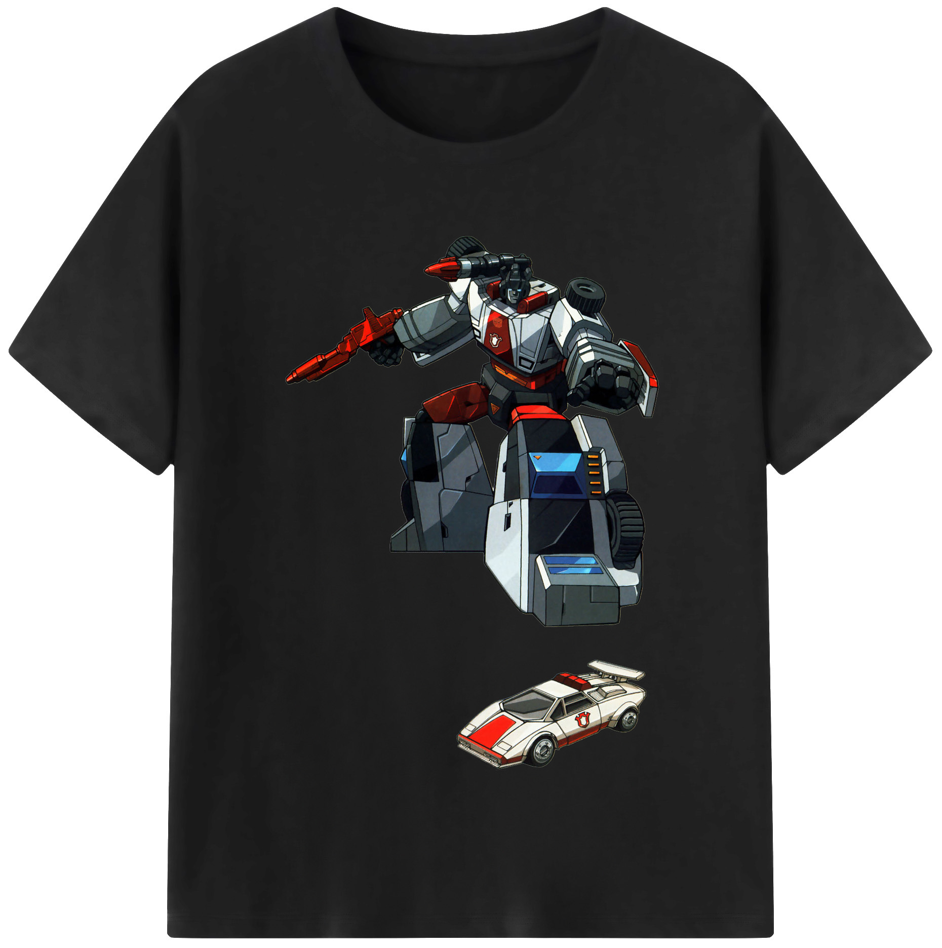 （画像用）  レディースカジュアルプリントTシャツ（綿100％）
