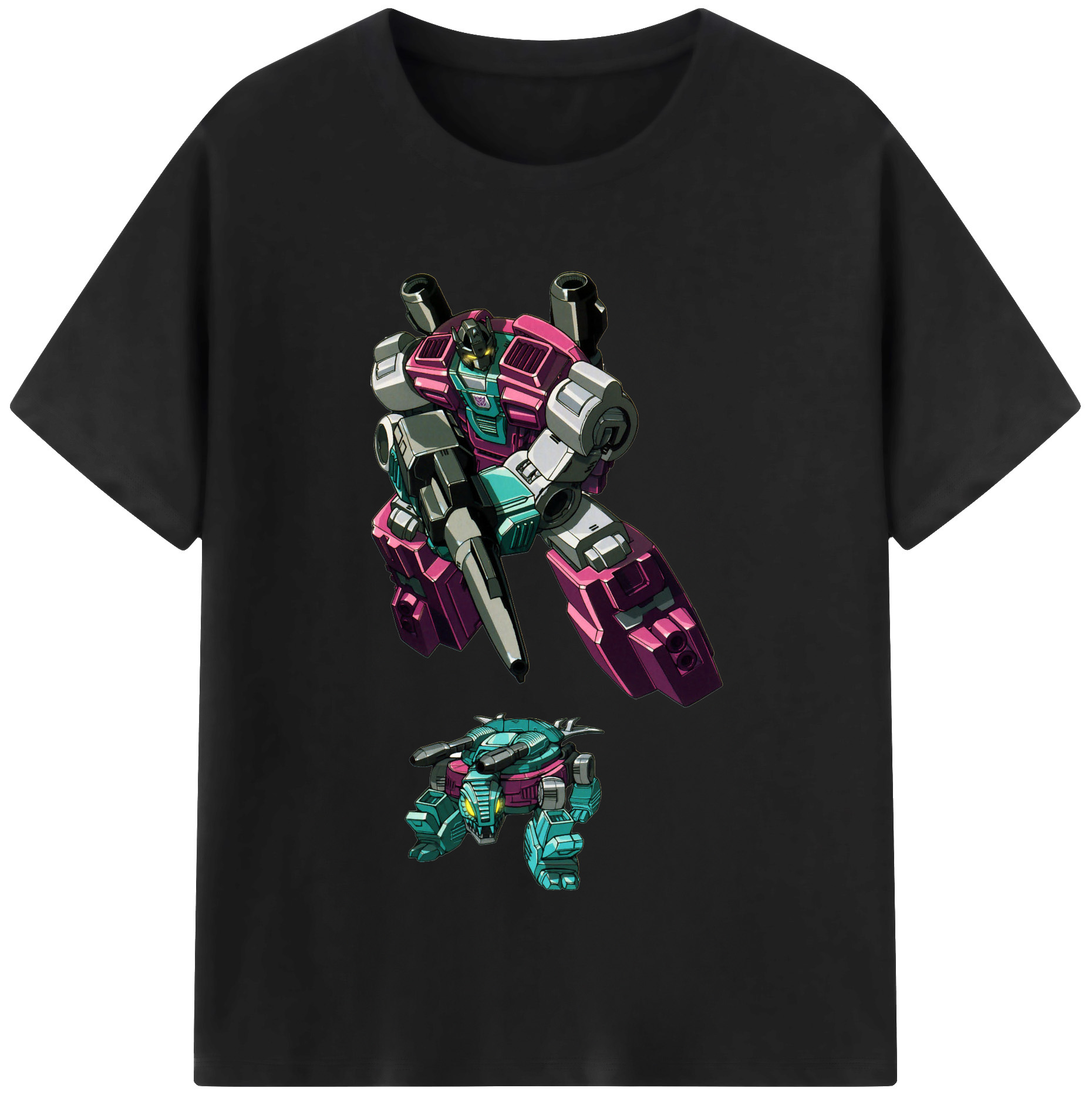 （画像用）  レディースカジュアルプリントTシャツ（綿100％）