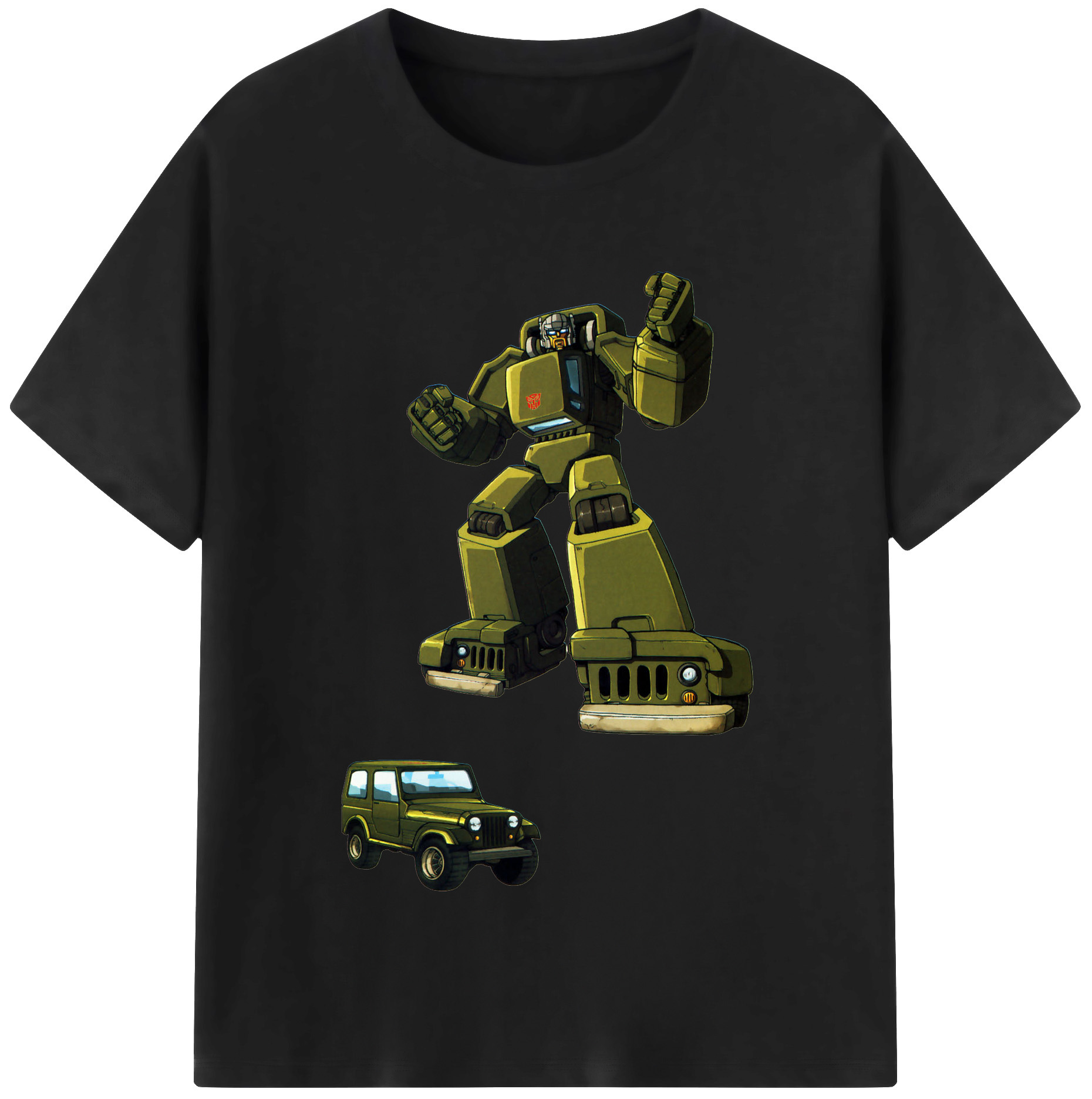 （画像用）  レディースカジュアルプリントTシャツ（綿100％）