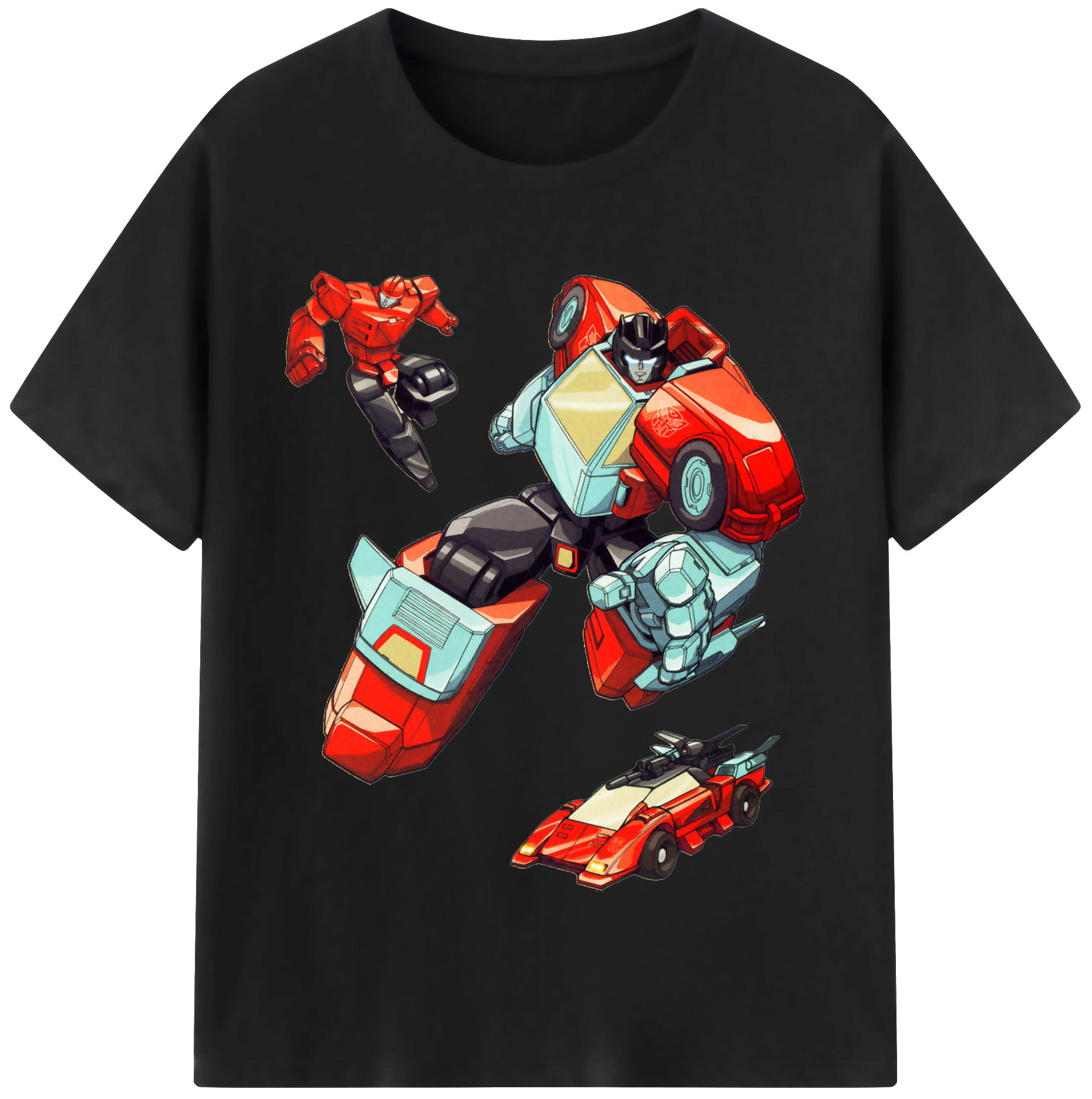 （画像用）  レディースカジュアルプリントTシャツ（綿100％）