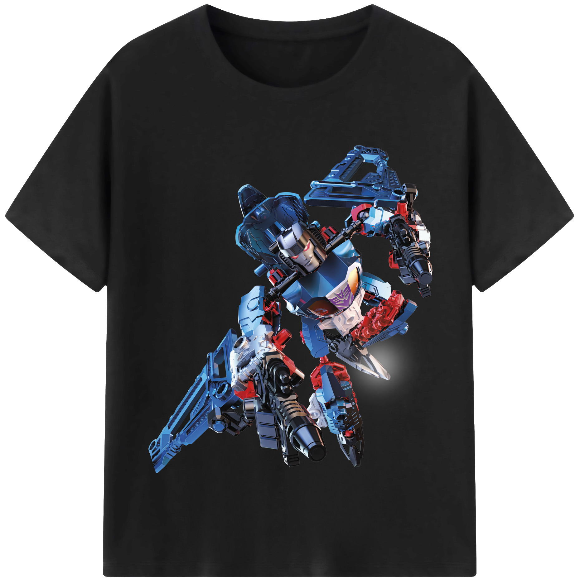 （画像用）  レディースカジュアルプリントTシャツ（綿100％）