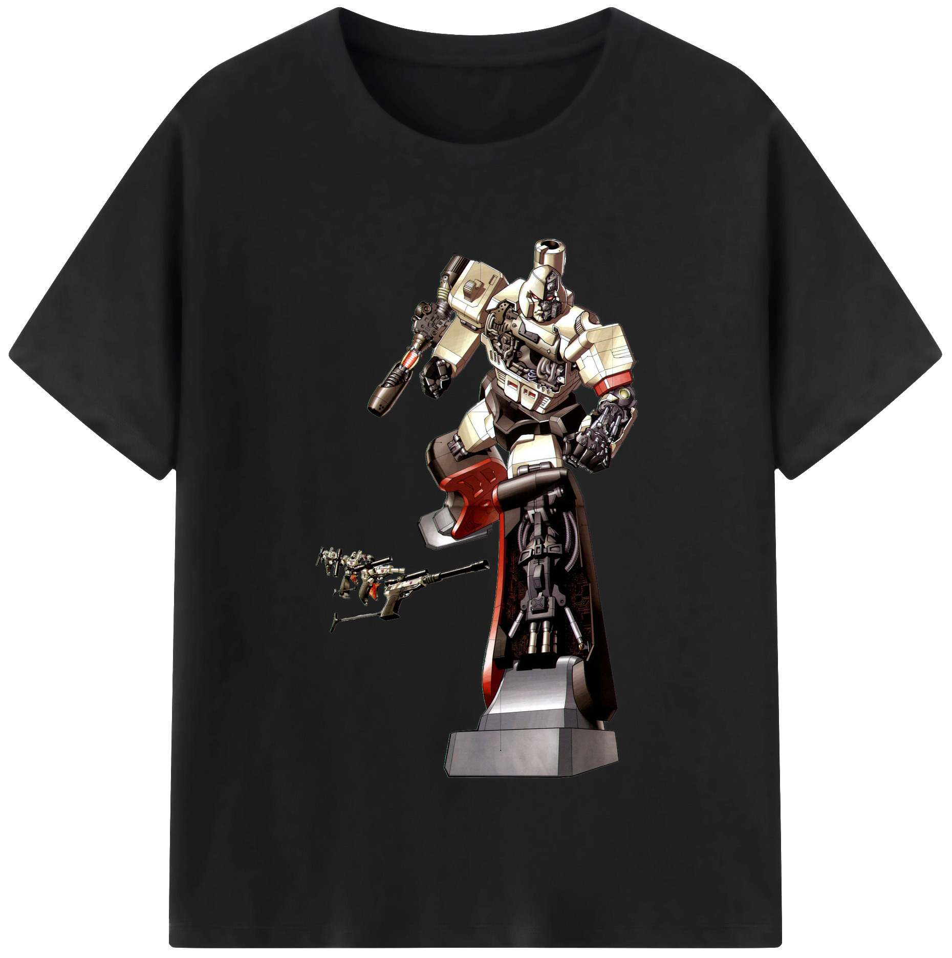 （画像用）  レディースカジュアルプリントTシャツ（綿100％）