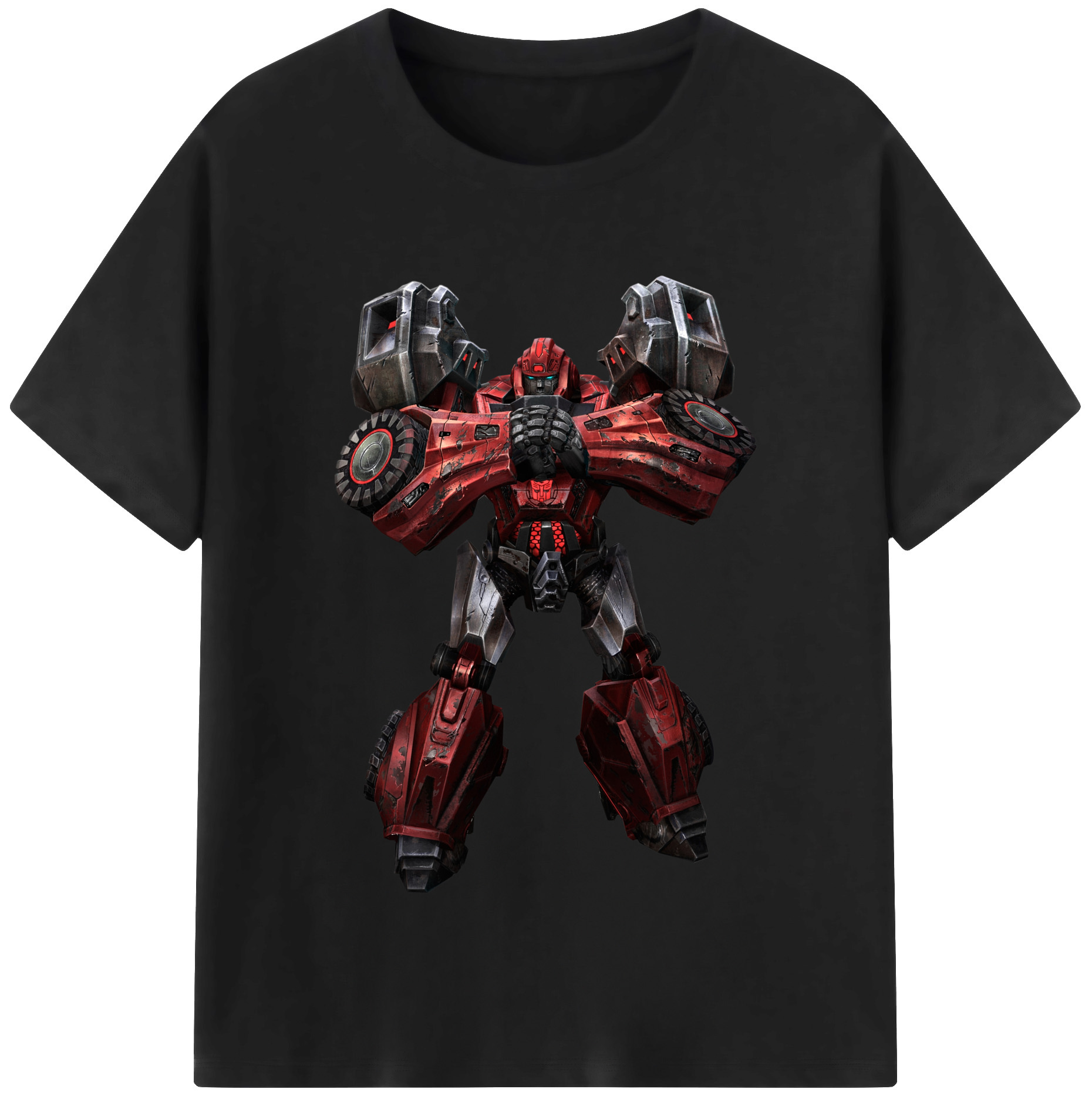 （画像用）  レディースカジュアルプリントTシャツ（綿100％）