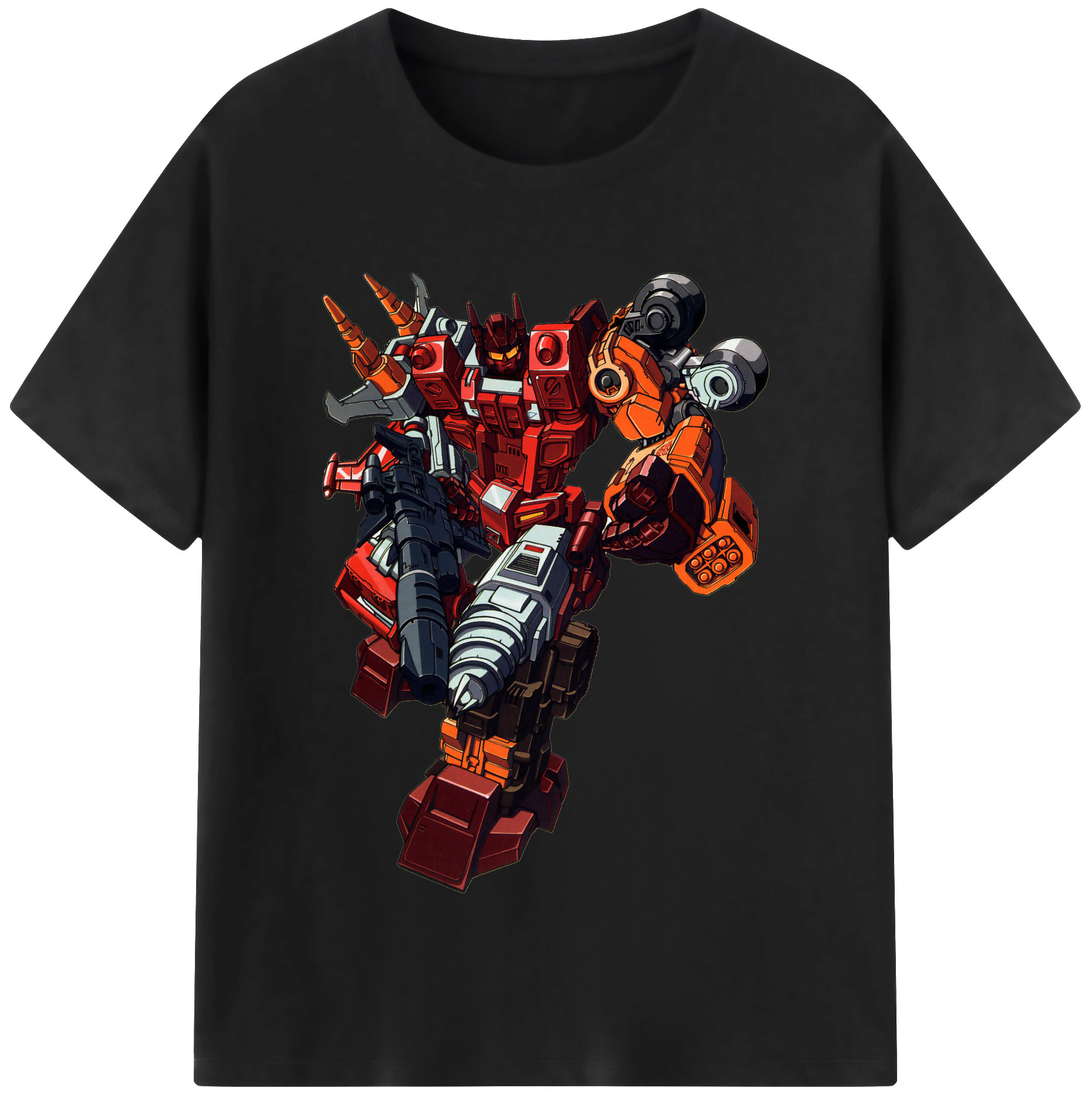 （画像用）  レディースカジュアルプリントTシャツ（綿100％）