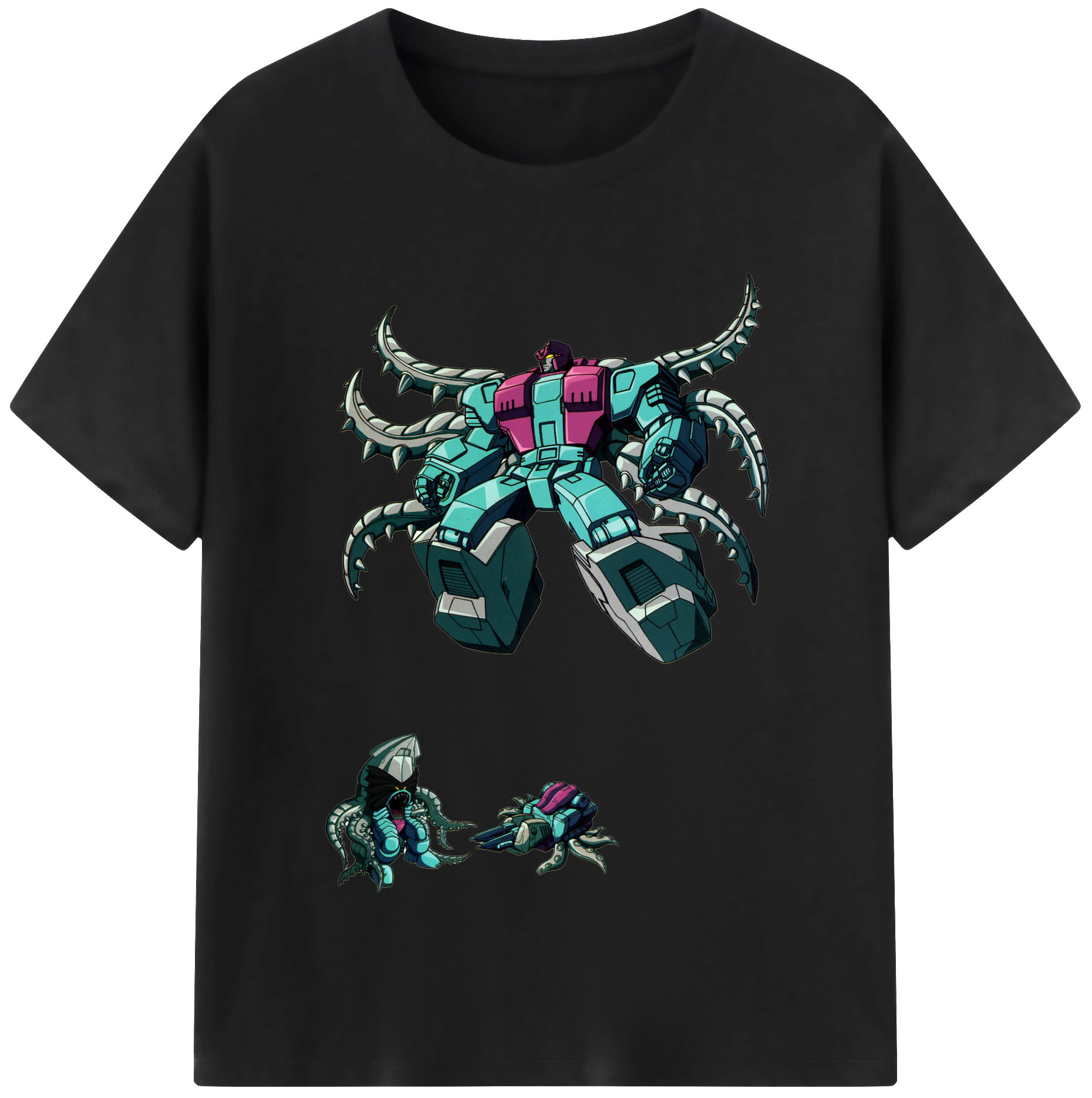 （画像用）  レディースカジュアルプリントTシャツ（綿100％）