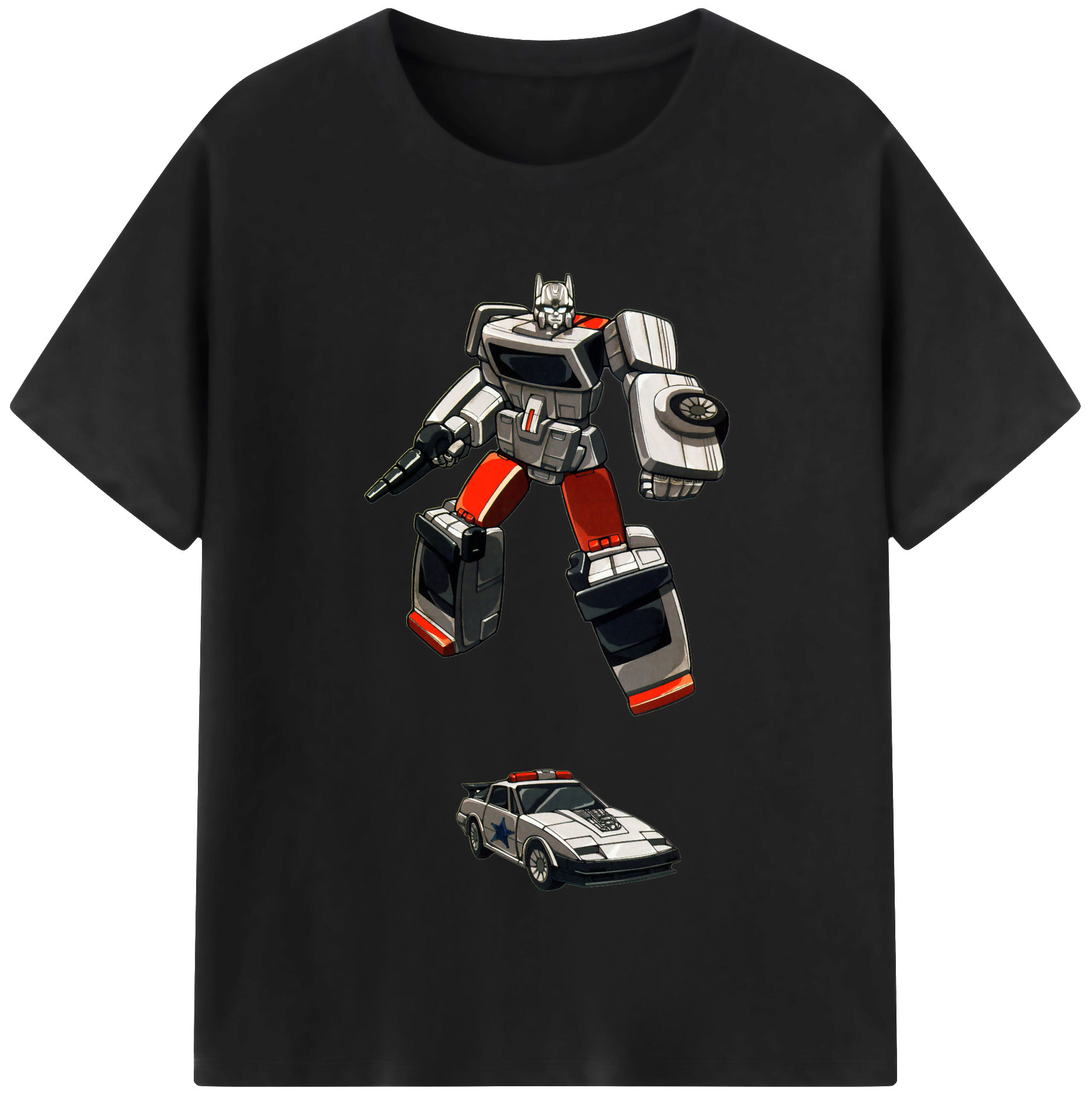 （画像用）  レディースカジュアルプリントTシャツ（綿100％）