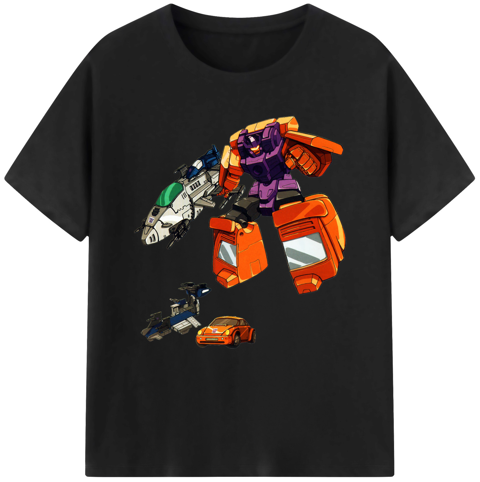（画像用）  レディースカジュアルプリントTシャツ（綿100％）