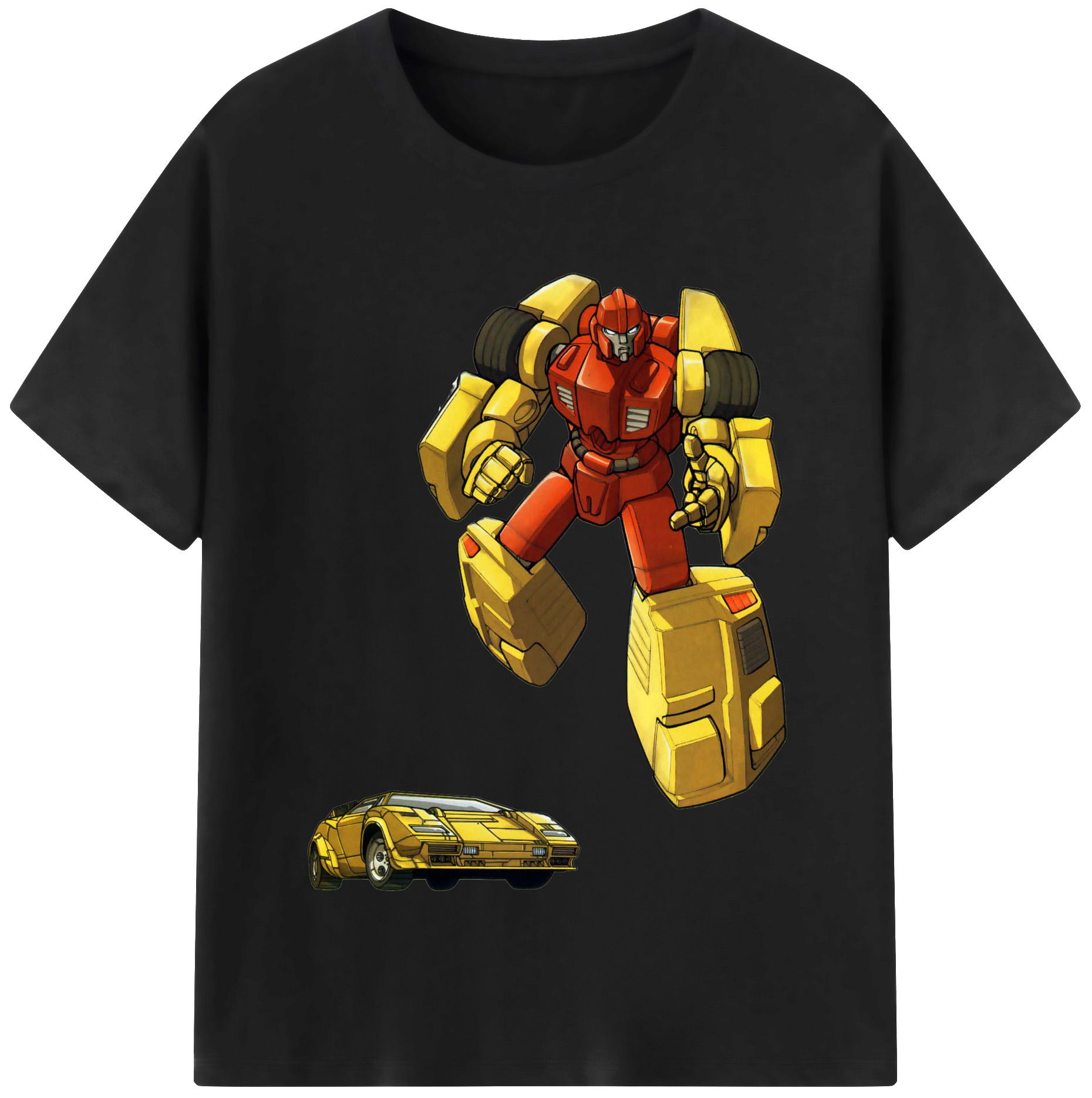 （画像用）  レディースカジュアルプリントTシャツ（綿100％）