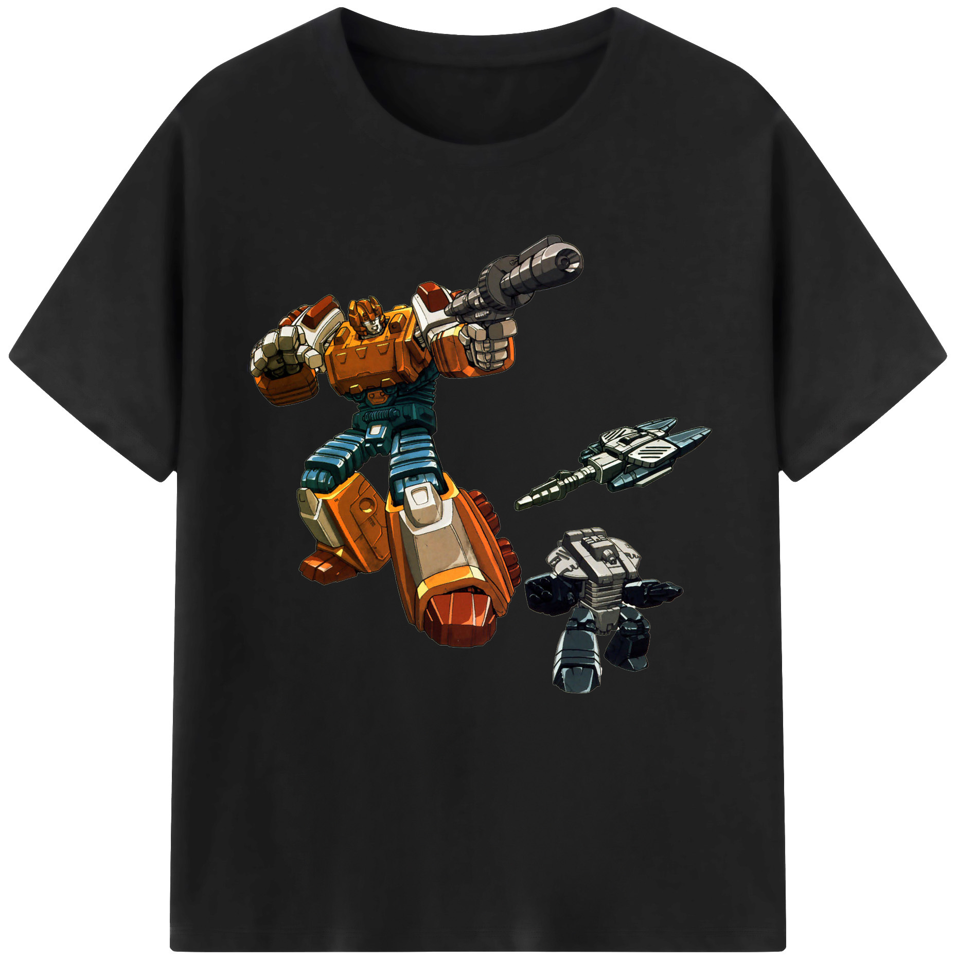 （画像用）  レディースカジュアルプリントTシャツ（綿100％）