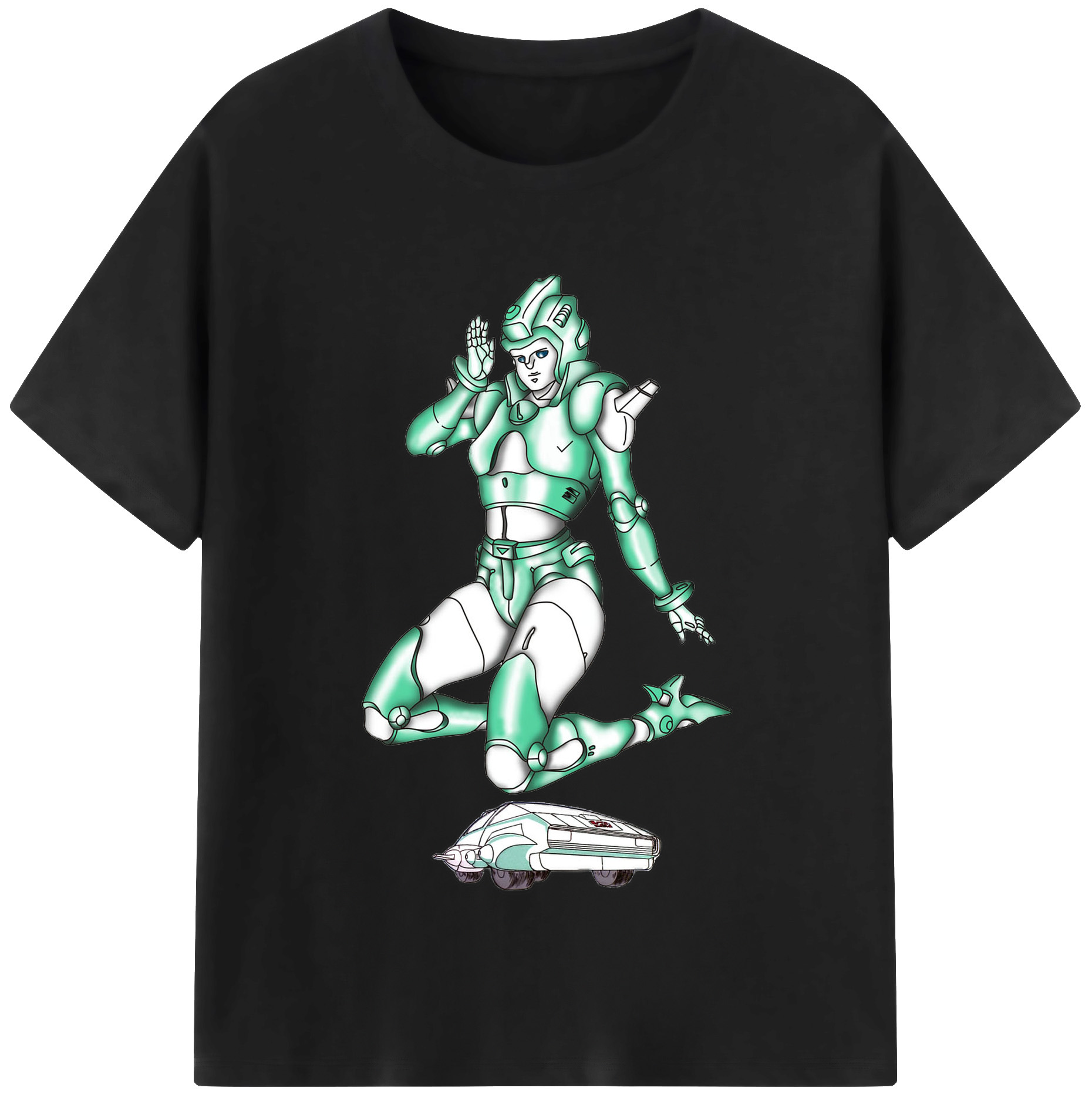  レディースカジュアルプリントTシャツ（綿100％）