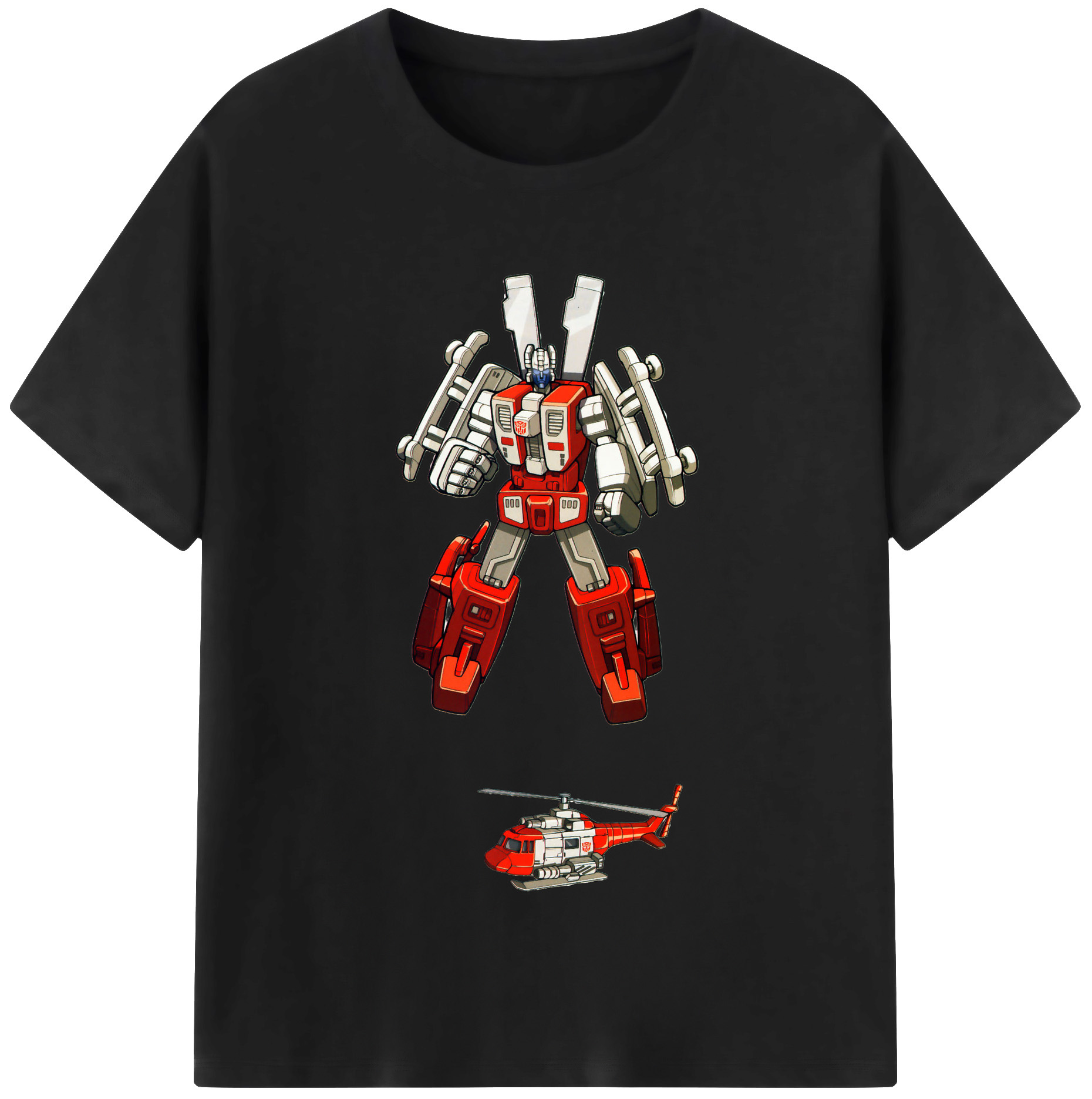 （画像用）  レディースカジュアルプリントTシャツ（綿100％）