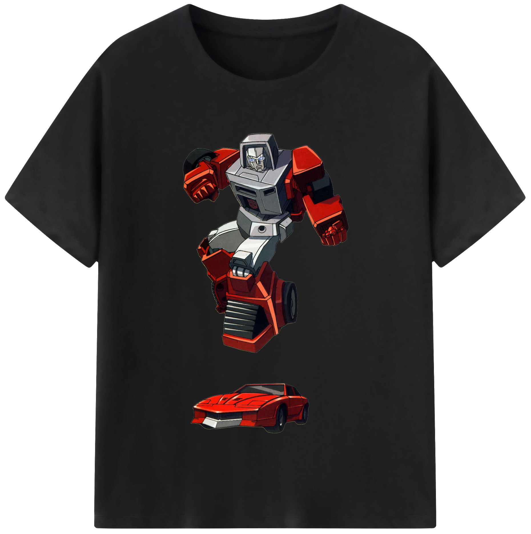 （画像用）  レディースカジュアルプリントTシャツ（綿100％）