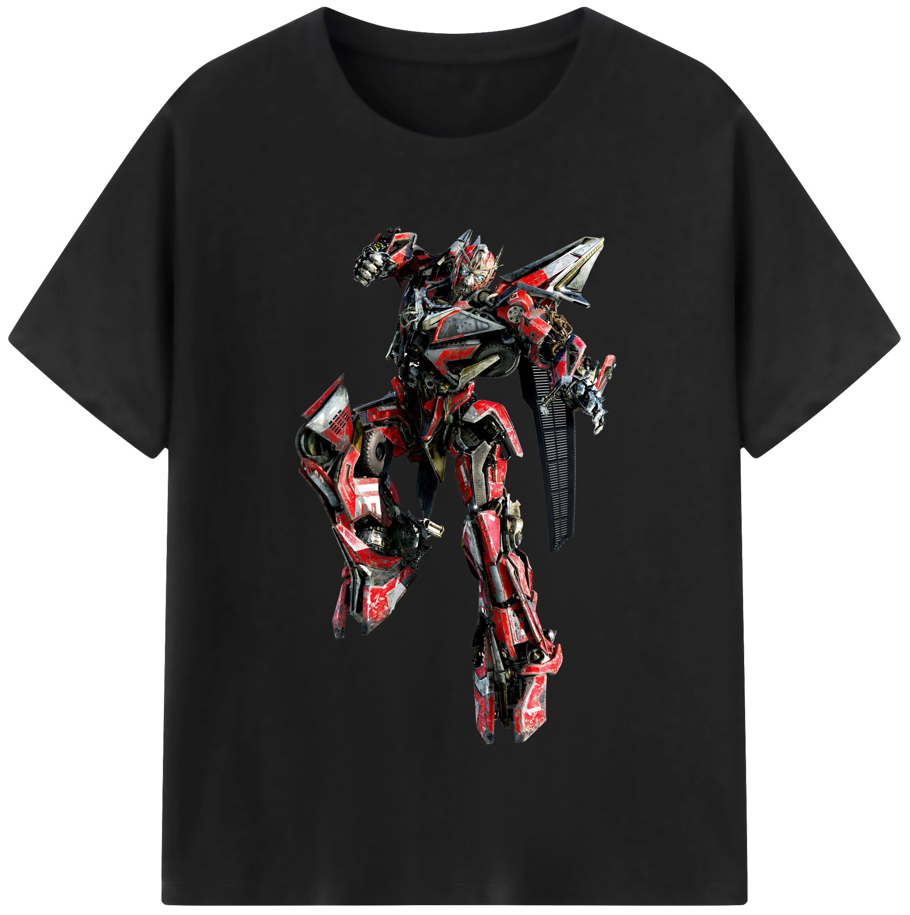 （画像用）  レディースカジュアルプリントTシャツ（綿100％）