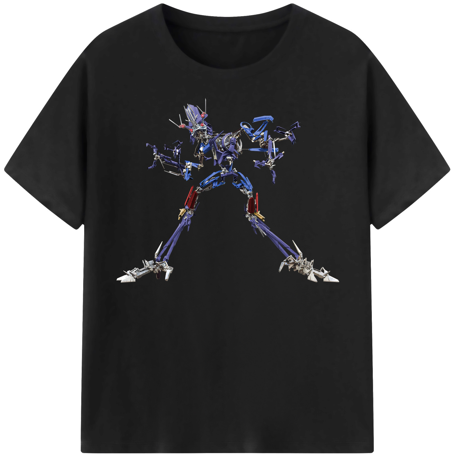 （画像用）  レディースカジュアルプリントTシャツ（綿100％）