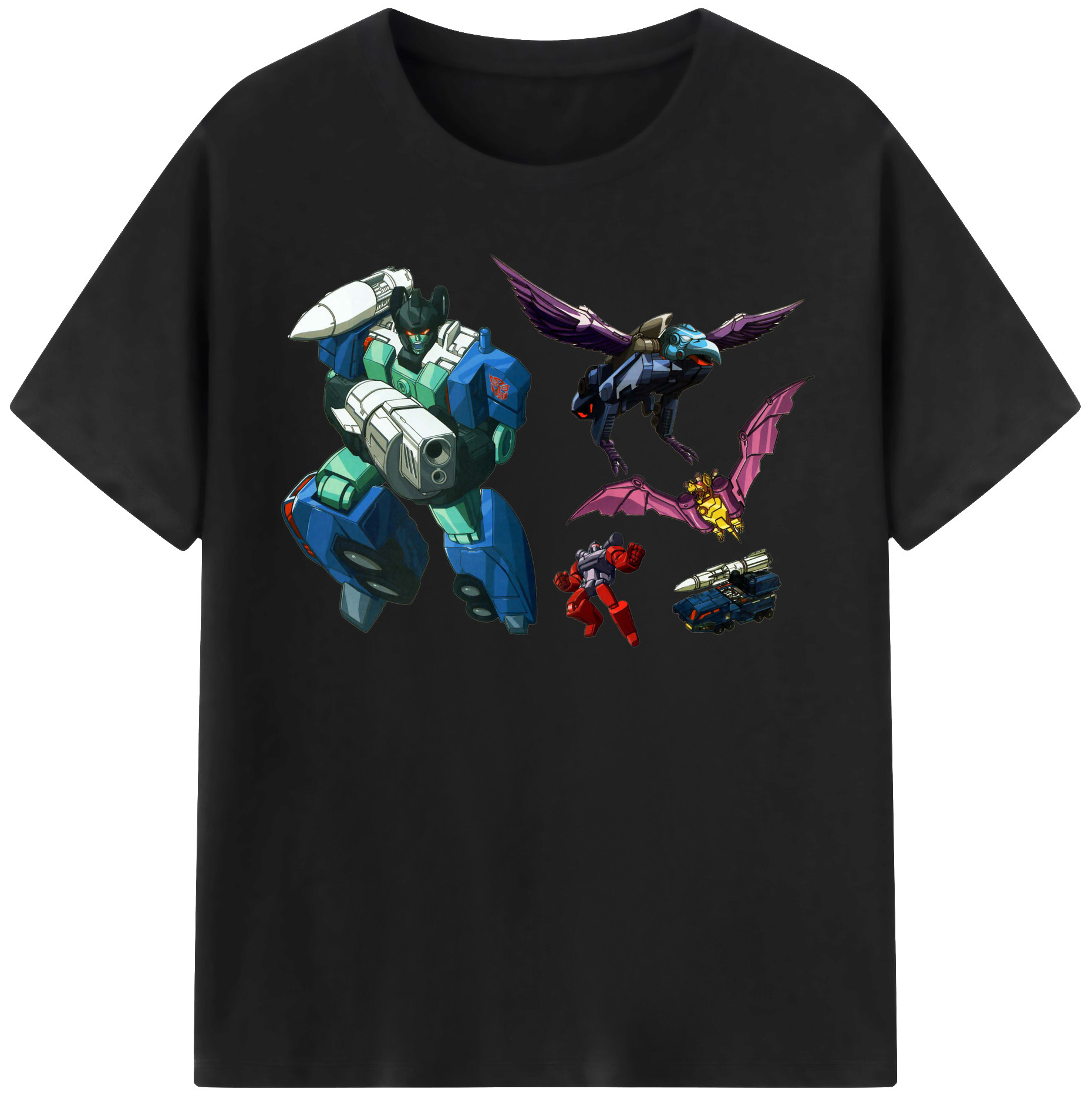 （画像用）  レディースカジュアルプリントTシャツ（綿100％）