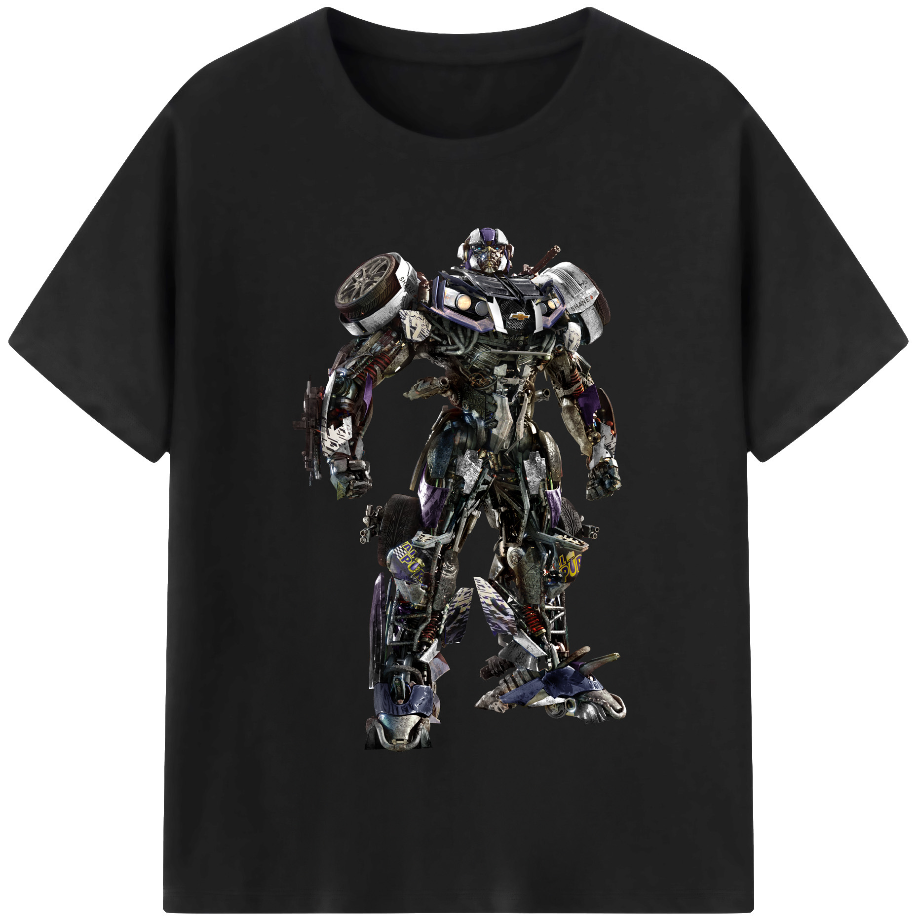 （画像用）  レディースカジュアルプリントTシャツ（綿100％）