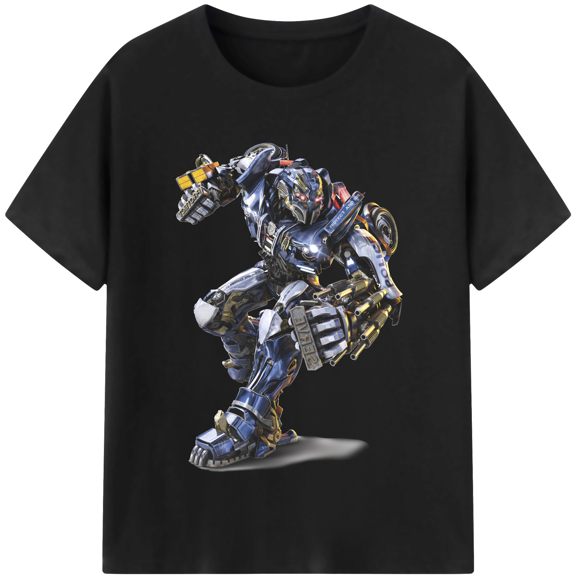 （画像用）  レディースカジュアルプリントTシャツ（綿100％）