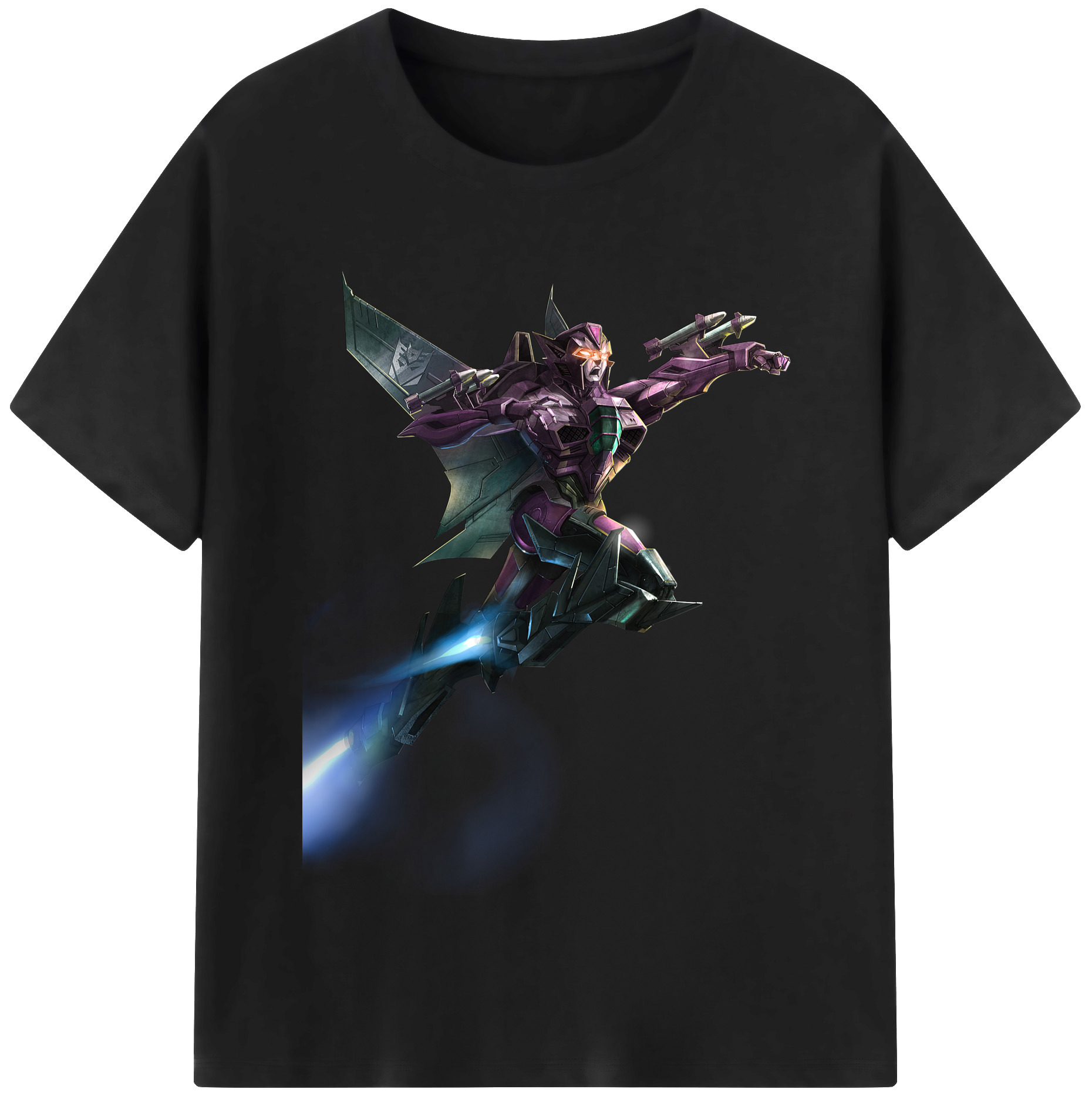 （画像用）  レディースカジュアルプリントTシャツ（綿100％）