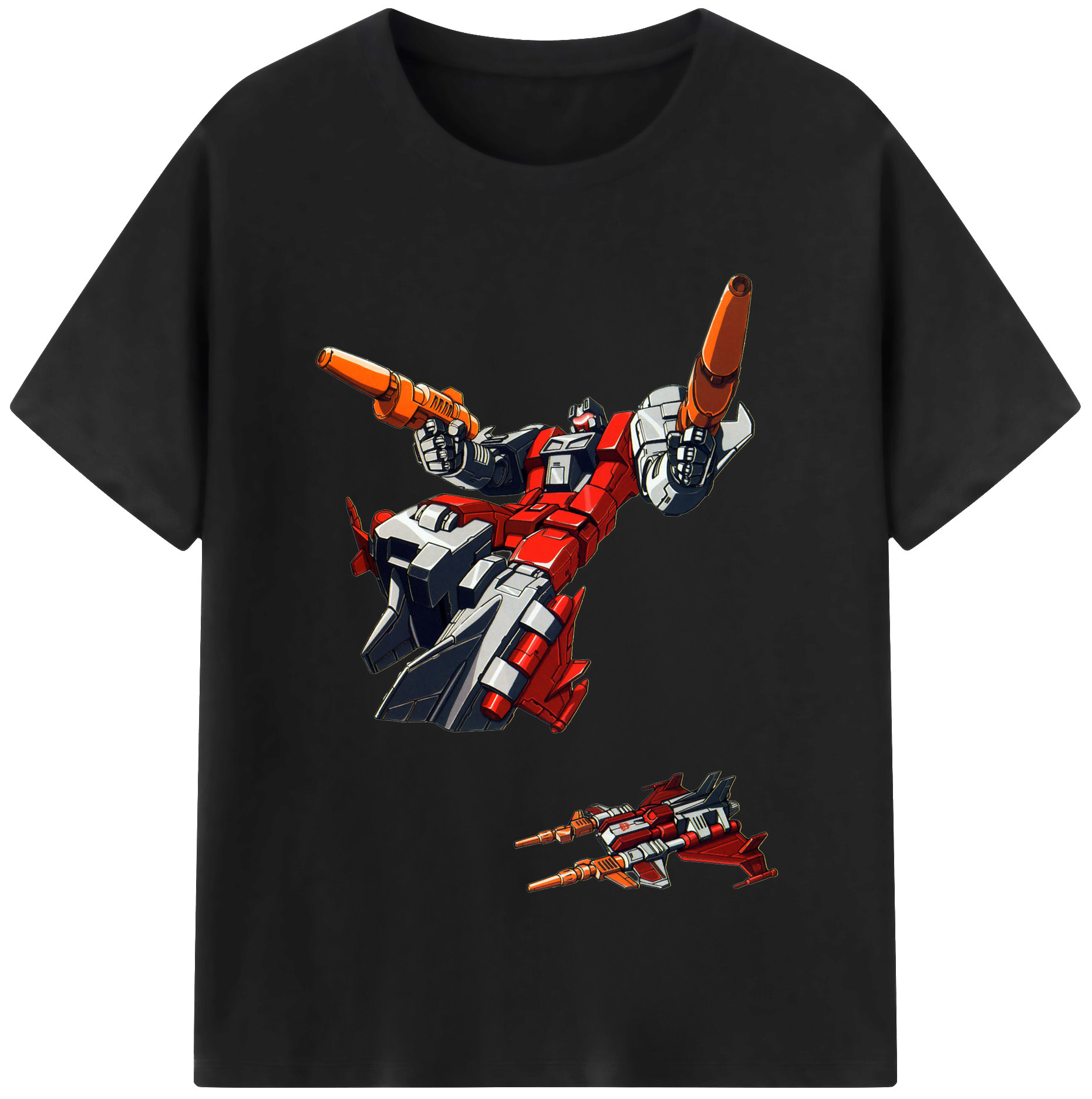 （画像用）  レディースカジュアルプリントTシャツ（綿100％）