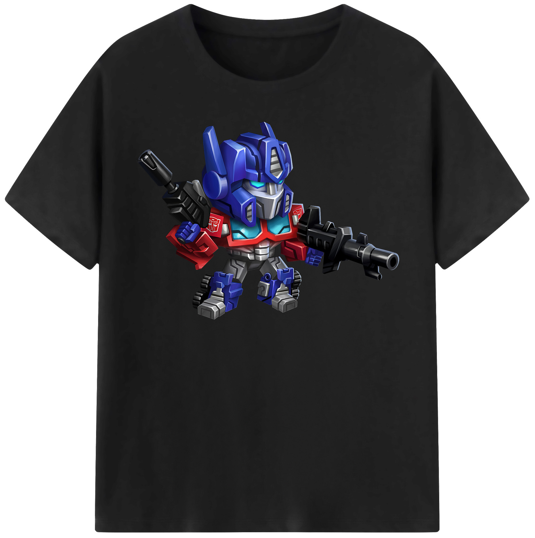 （画像用）  レディースカジュアルプリントTシャツ（綿100％）