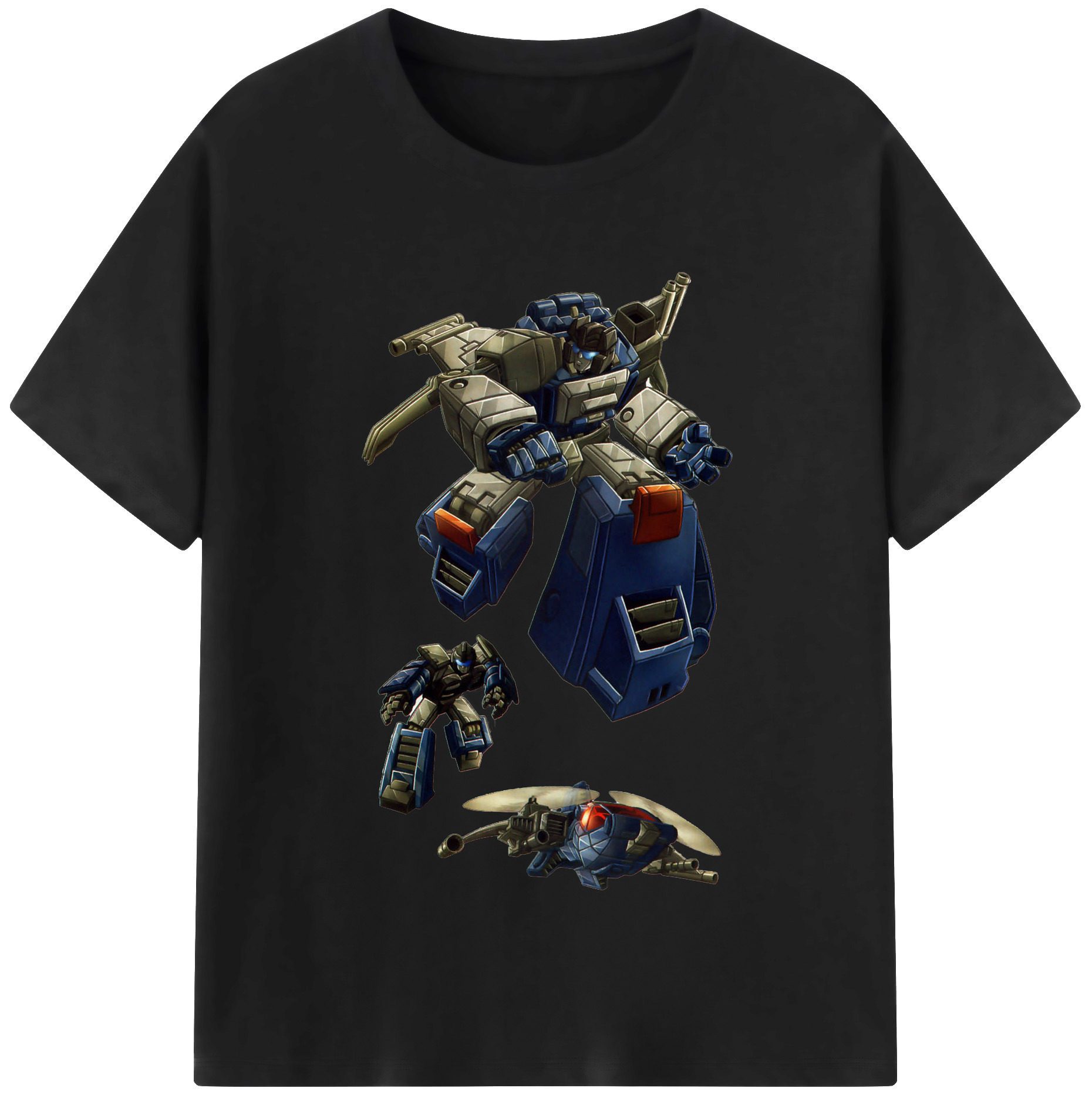 （画像用）  レディースカジュアルプリントTシャツ（綿100％）