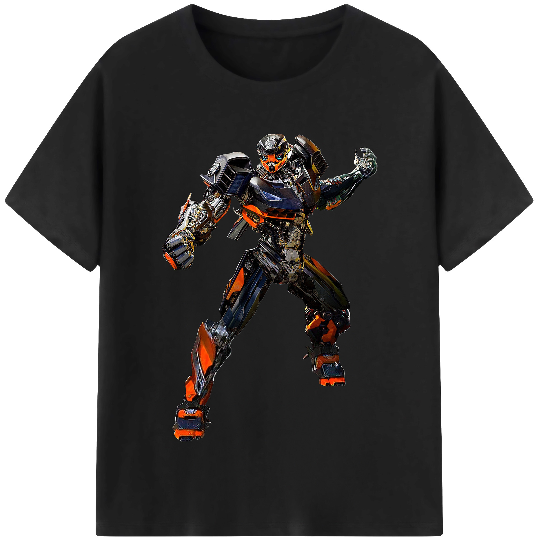 （画像用）  レディースカジュアルプリントTシャツ（綿100％）